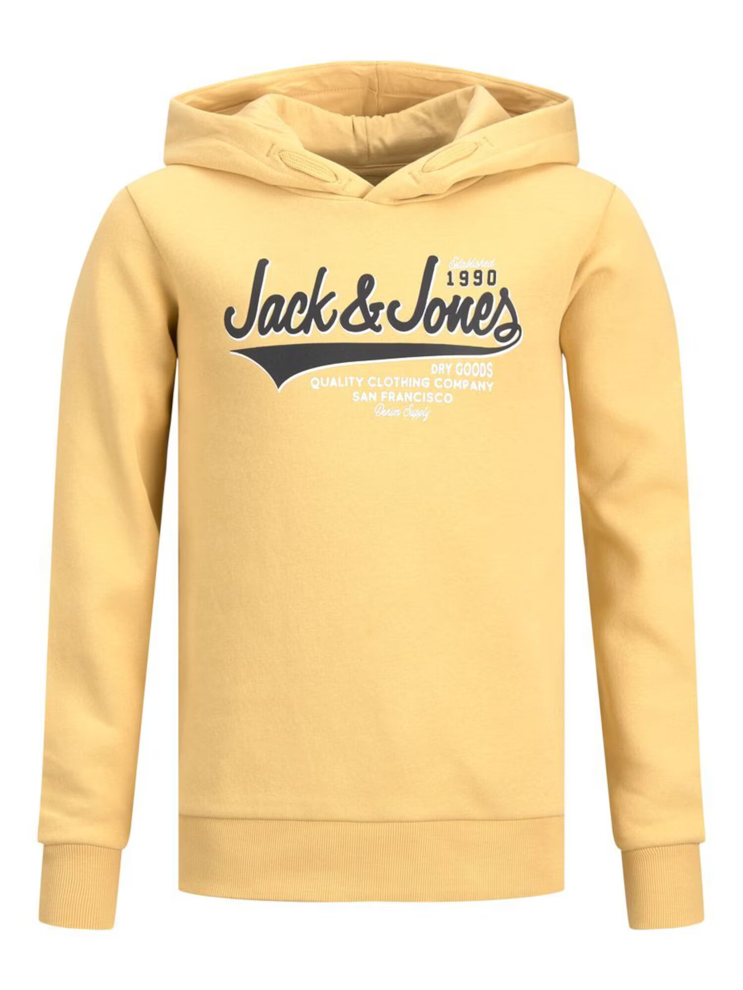 Jack & Jones Junior Majica rumena / siva / bela - Pepit.si