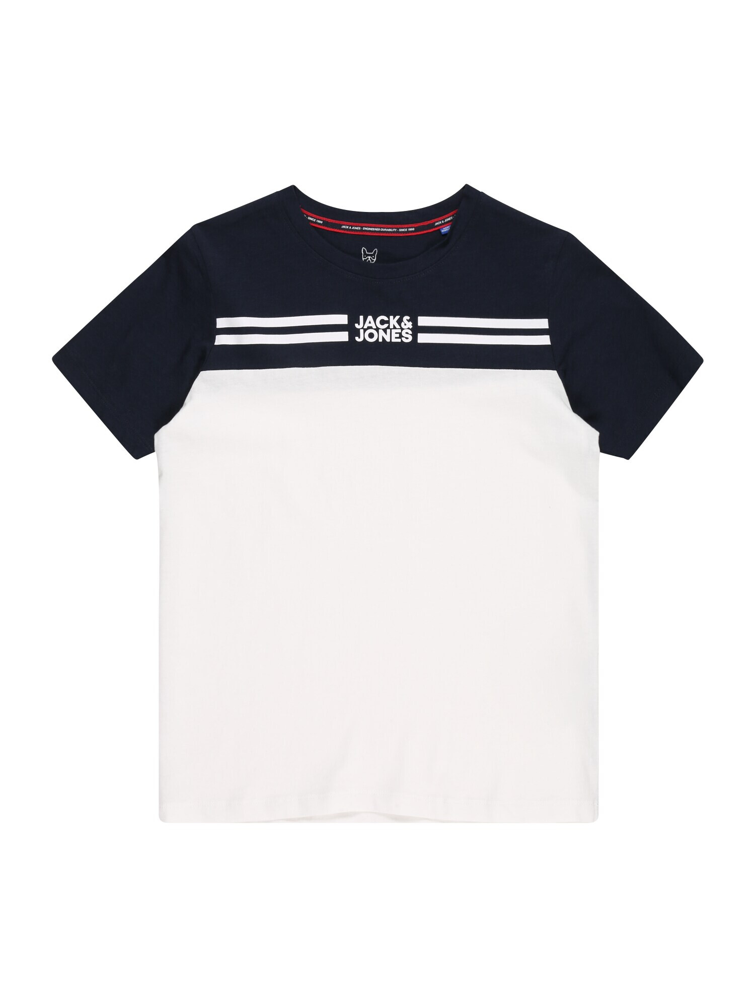 Jack & Jones Junior Majica 'STEVE' mornarska / bela - Pepit.si