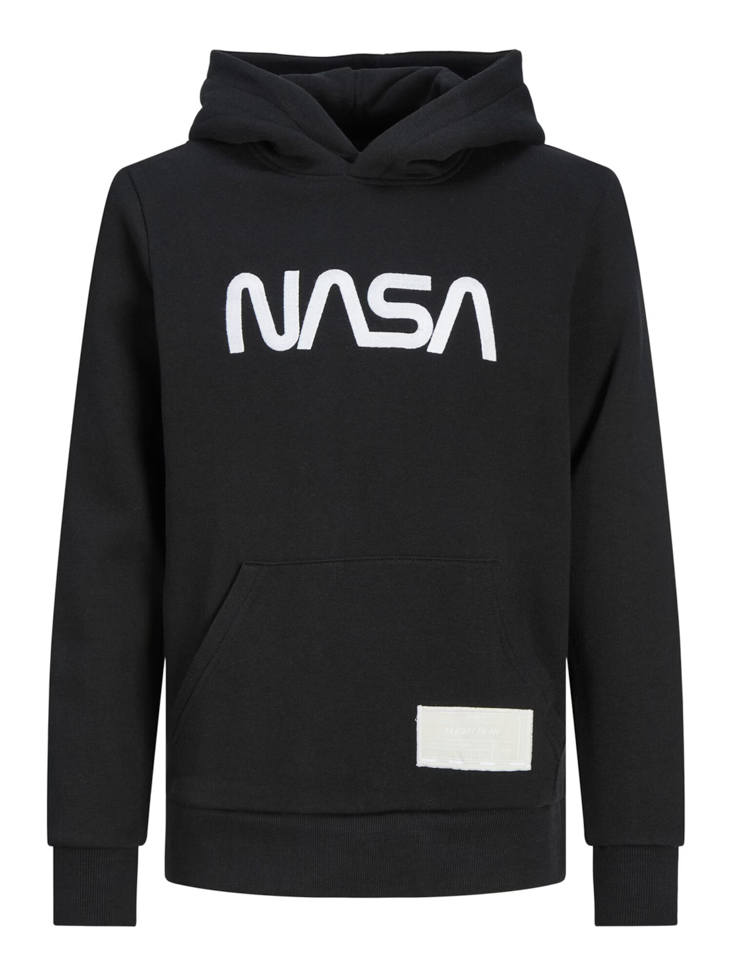 Jack & Jones Junior Majica 'NASA' svetlo bež / črna / bela - Pepit.si