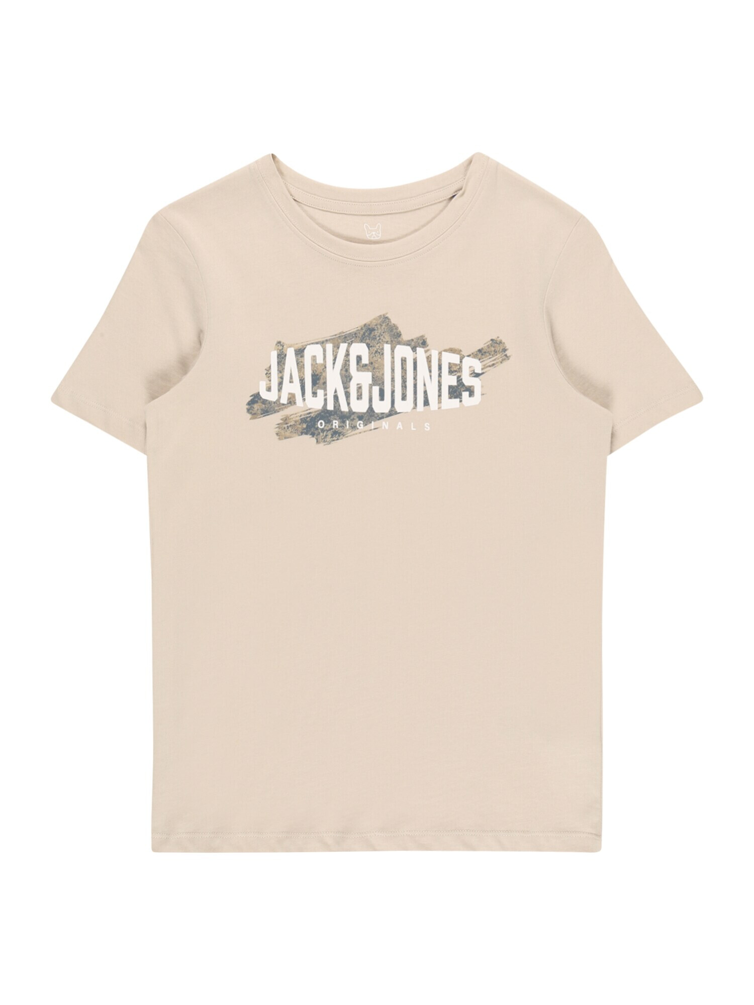 Jack & Jones Junior Majica bela / mornarska / kremna - Pepit.si