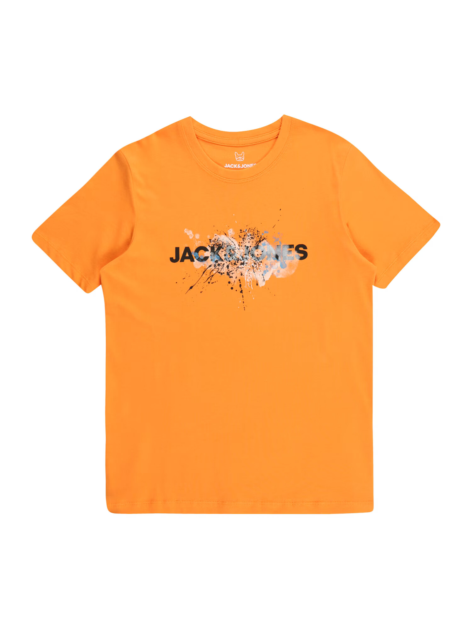 Jack & Jones Junior Majica 'TEAR' oranžna / črna / bela - Pepit.si