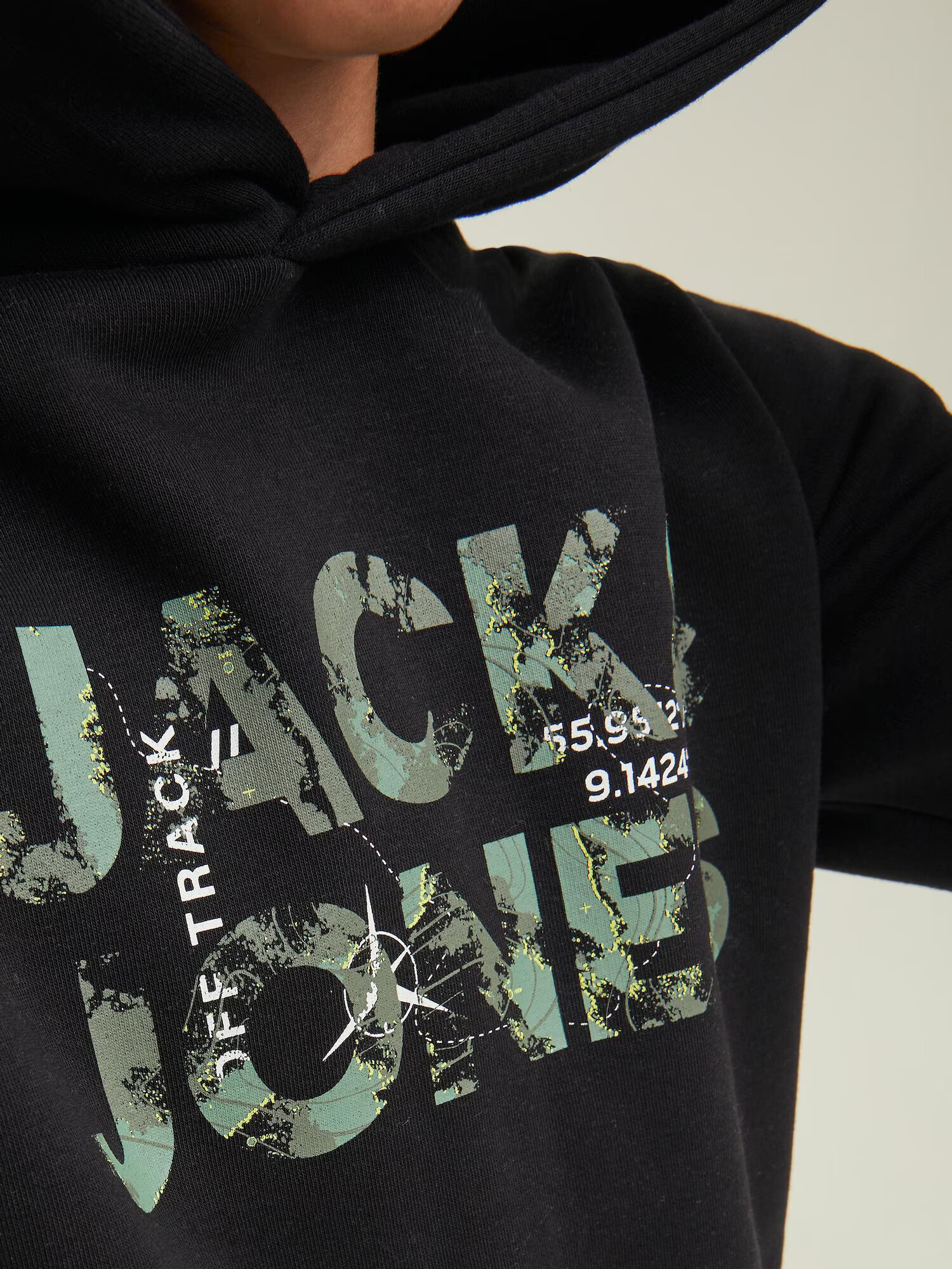 Jack & Jones Junior Majica 'Tech' pastelno rumena / zelena / črna / bela - Pepit.si