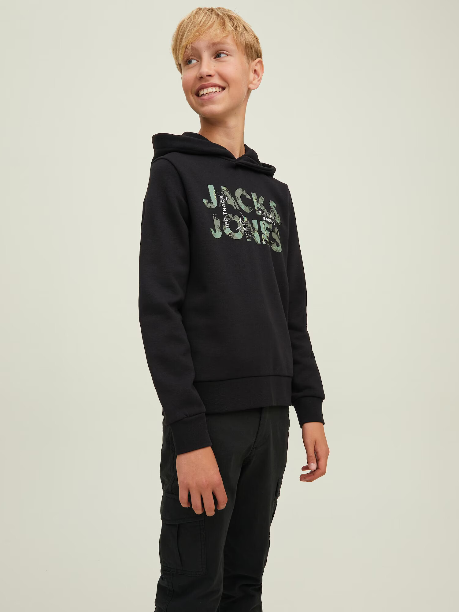 Jack & Jones Junior Majica 'Tech' pastelno rumena / zelena / črna / bela - Pepit.si