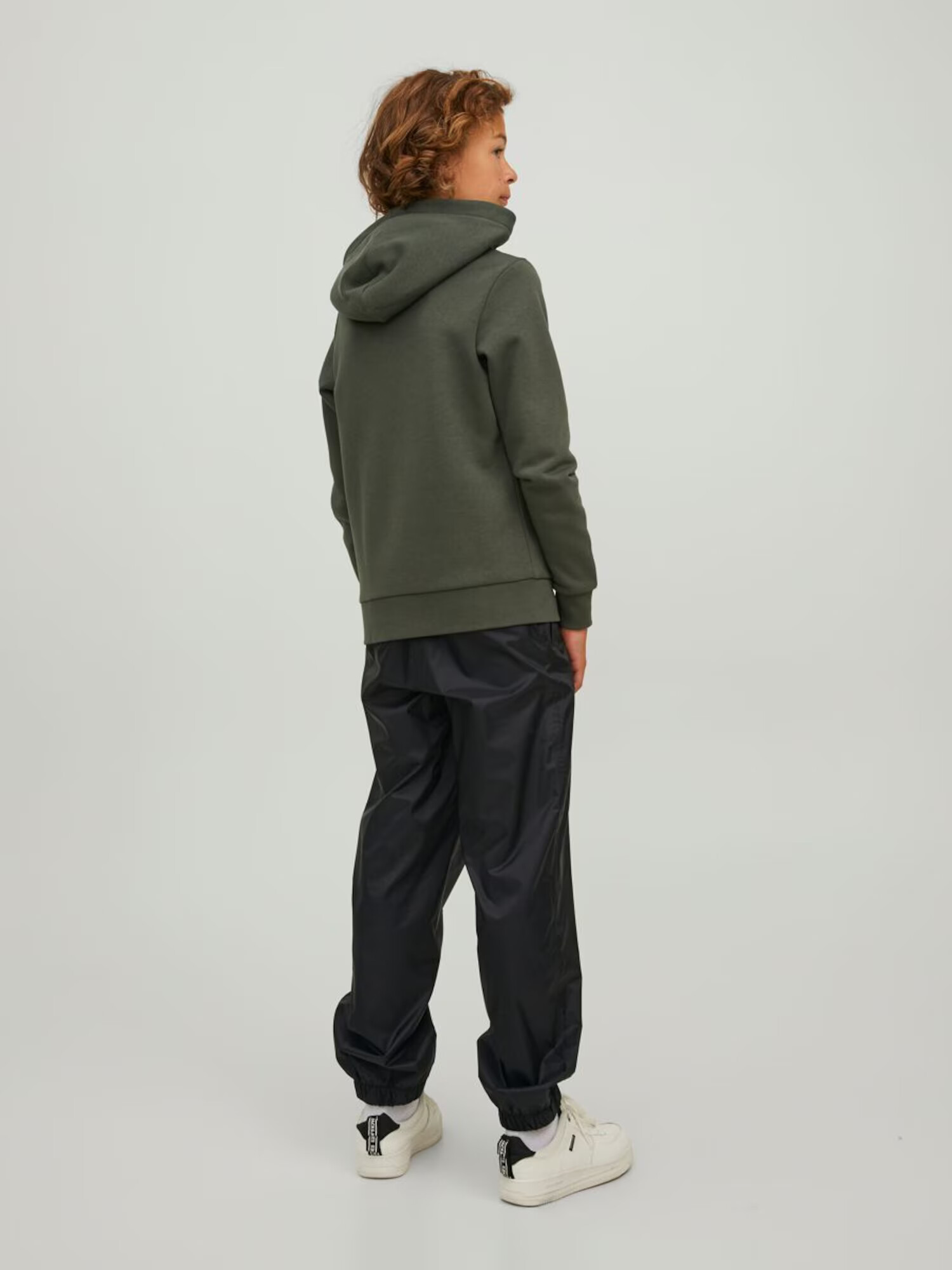 Jack & Jones Junior Majica 'Tech' sepija / rumena / antracit / kaki - Pepit.si