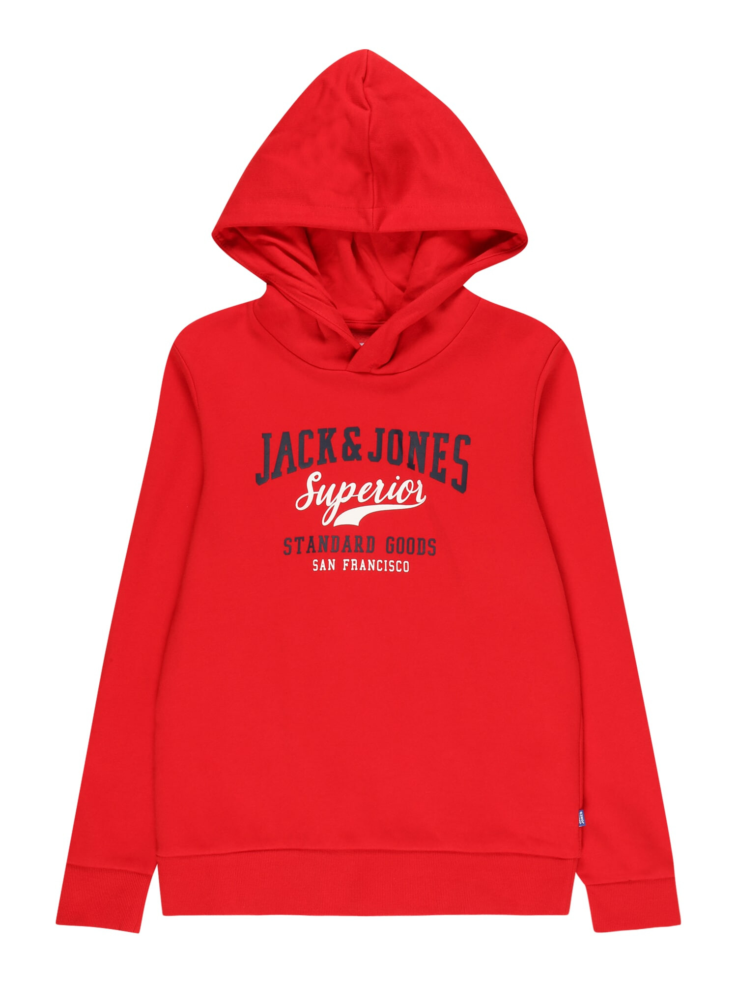 Jack & Jones Junior Majica temno modra / rdeča / bela - Pepit.si