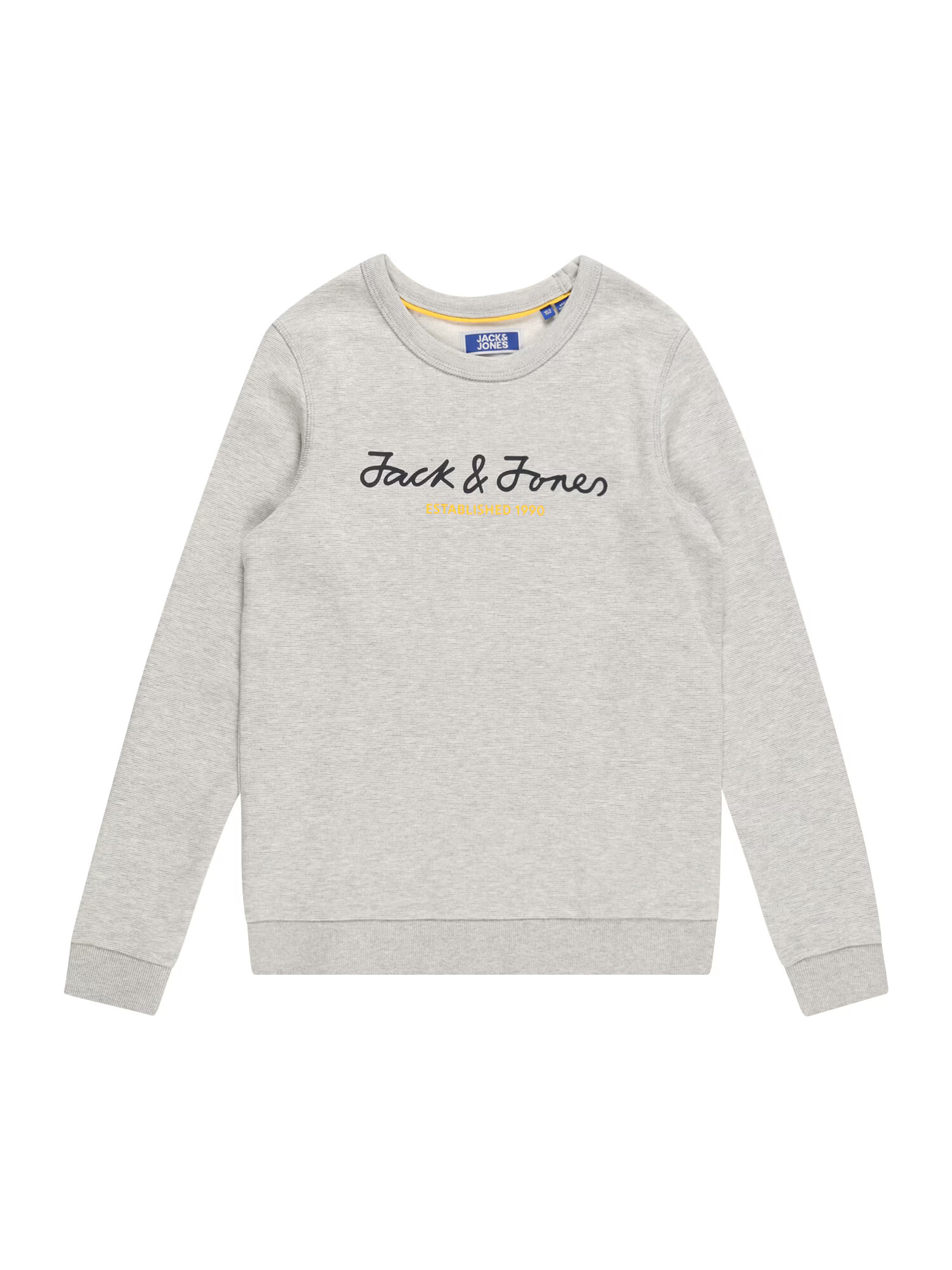 Jack & Jones Junior Majica temno modra / rumena / siva - Pepit.si