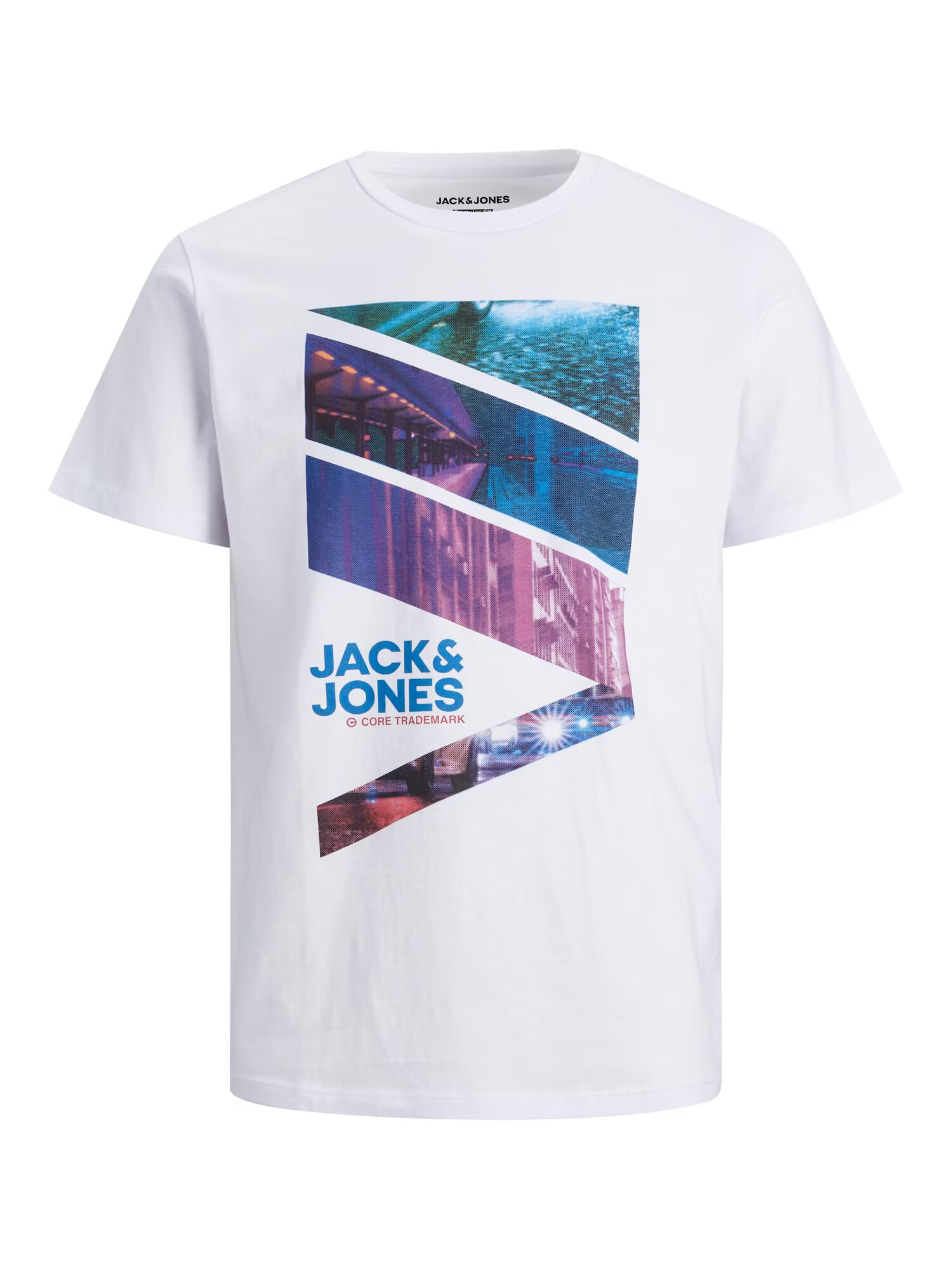 Jack & Jones Junior Majica 'Urban-City' mešane barve / bela - Pepit.si