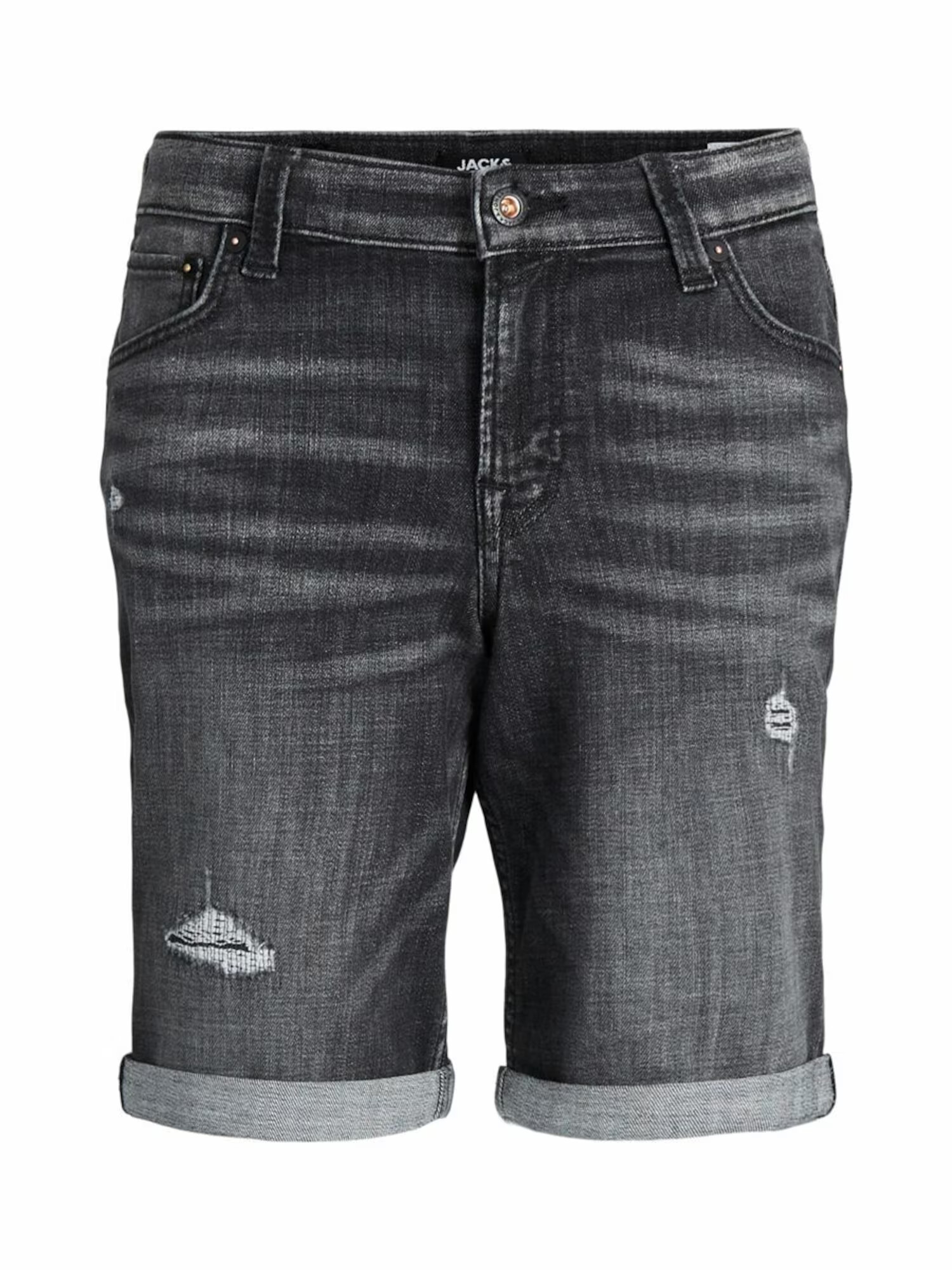 Jack & Jones Junior Kavbojke črn denim - Pepit.si