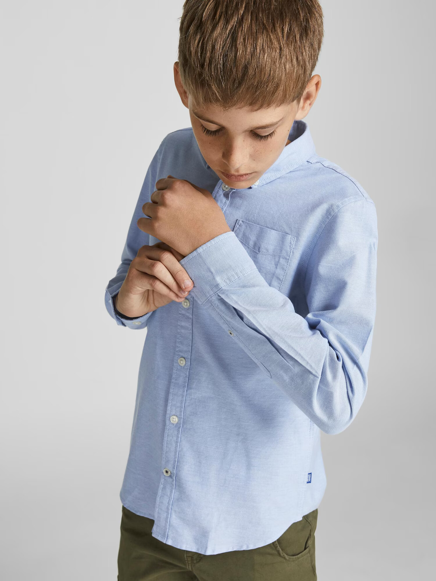 Jack & Jones Junior Srajca dimno modra - Pepit.si