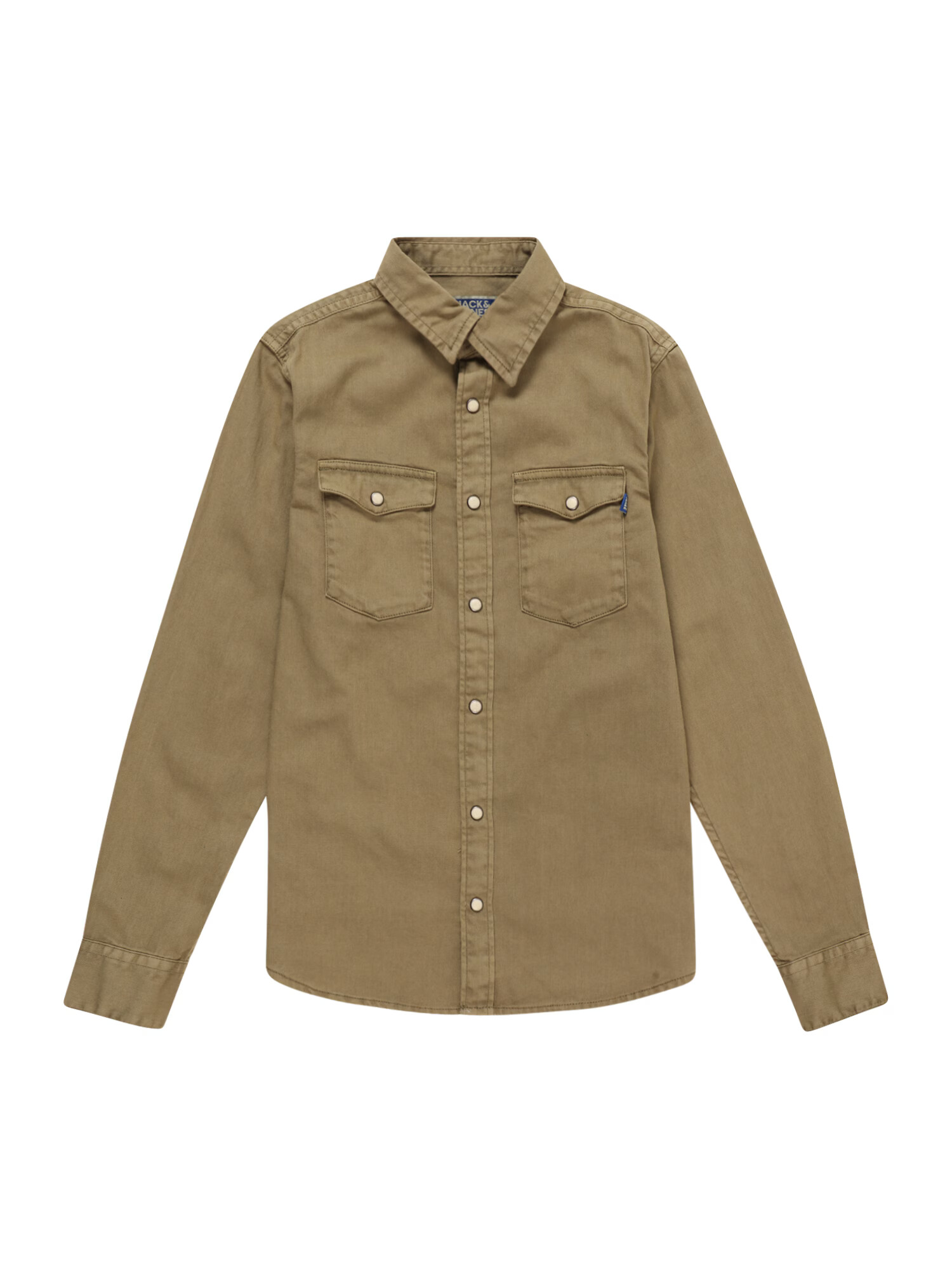 Jack & Jones Junior Srajca 'SHERIDAN' oliva - Pepit.si