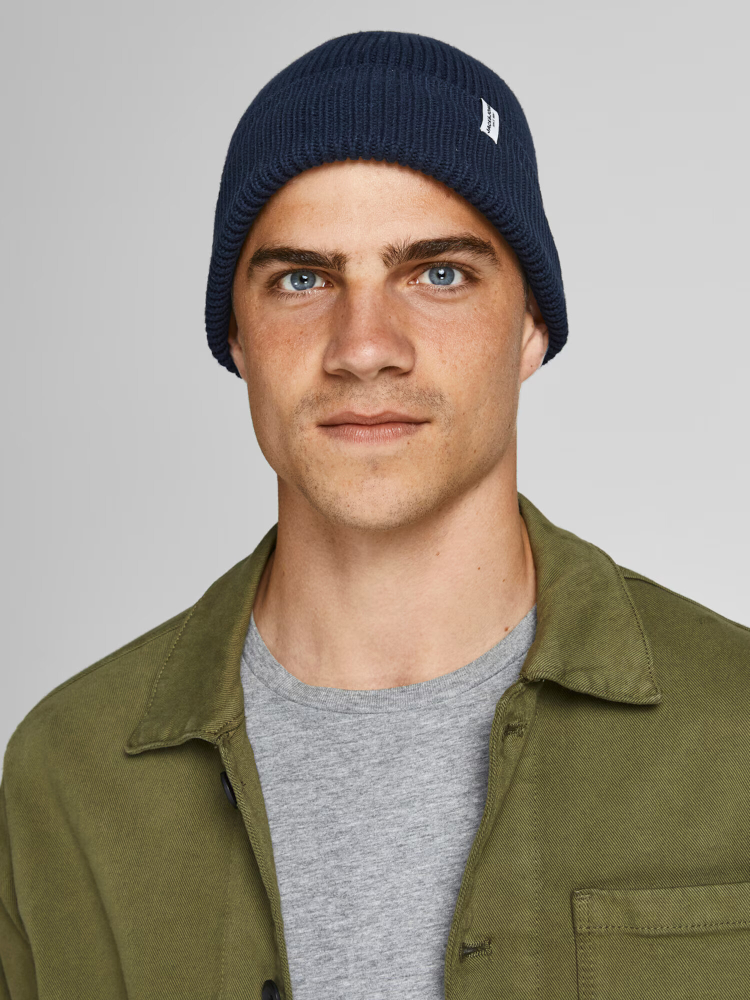 JACK & JONES Kape 'Brink' mornarska / bela - Pepit.si