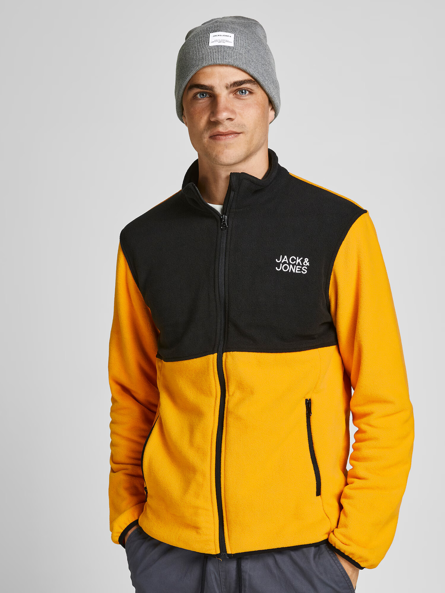 JACK & JONES Kape siva / bela - Pepit.si