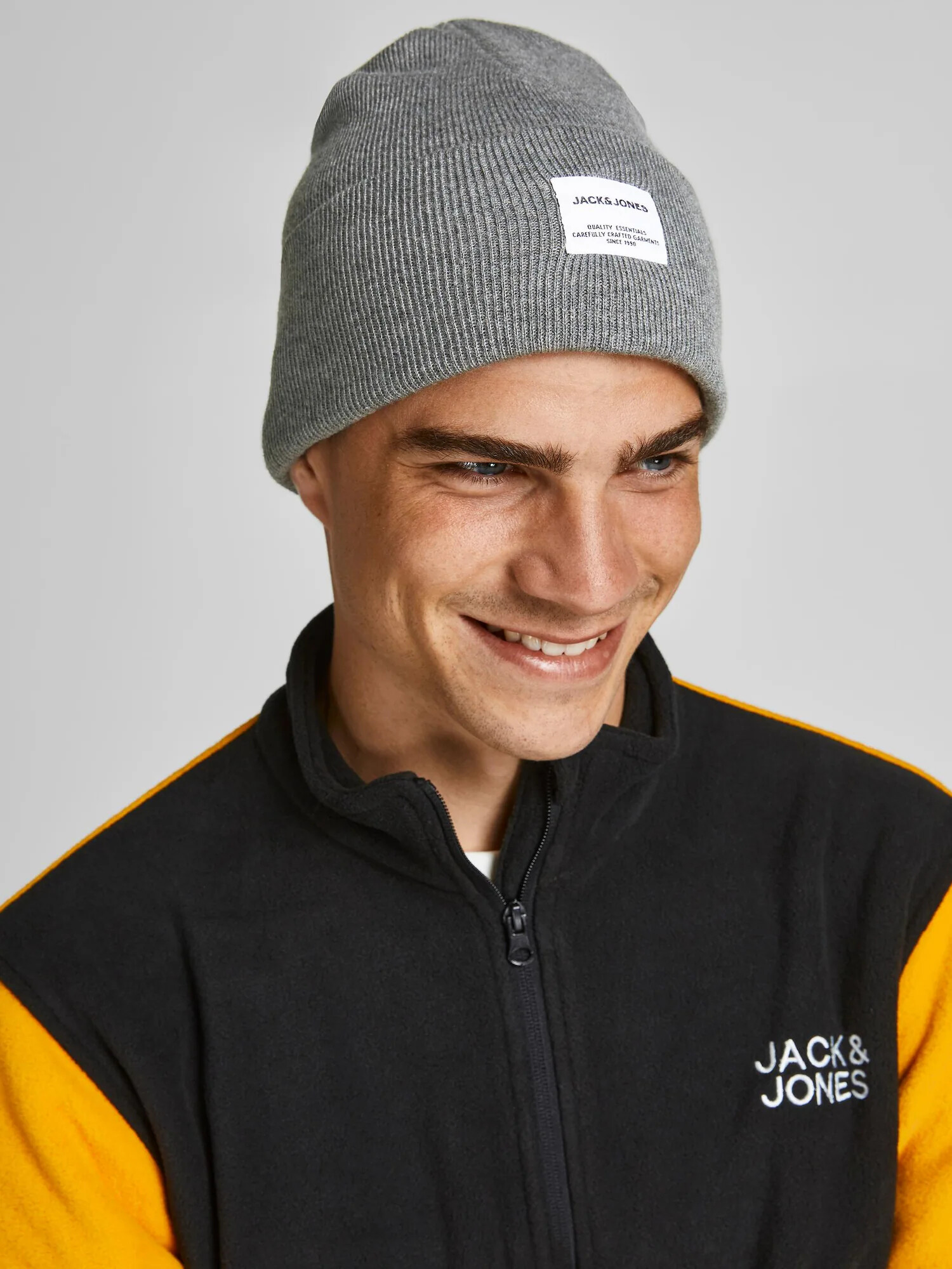 JACK & JONES Kape siva / bela - Pepit.si