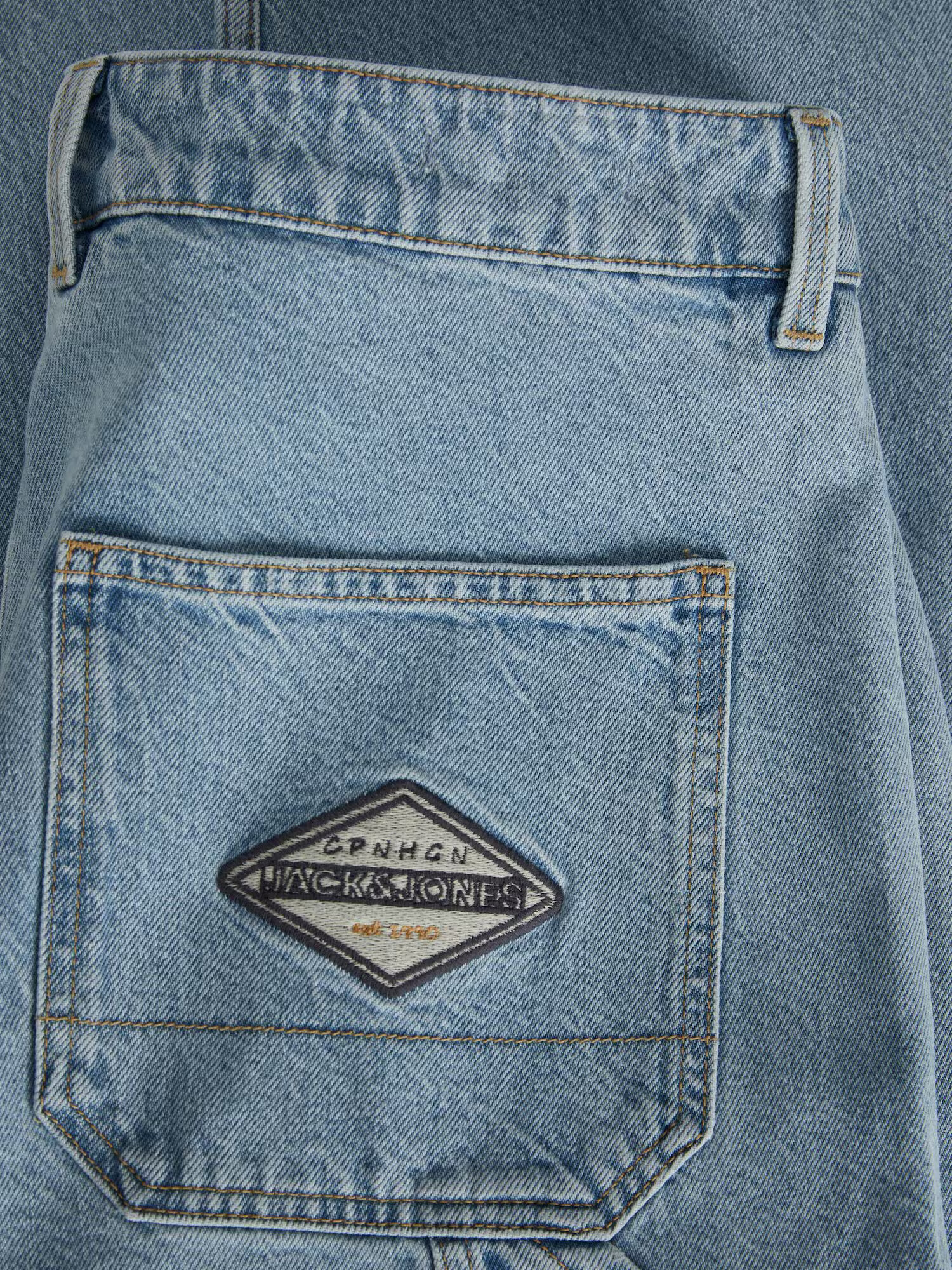 JACK & JONES Kargo kavbojke 'Eddie' moder denim - Pepit.si