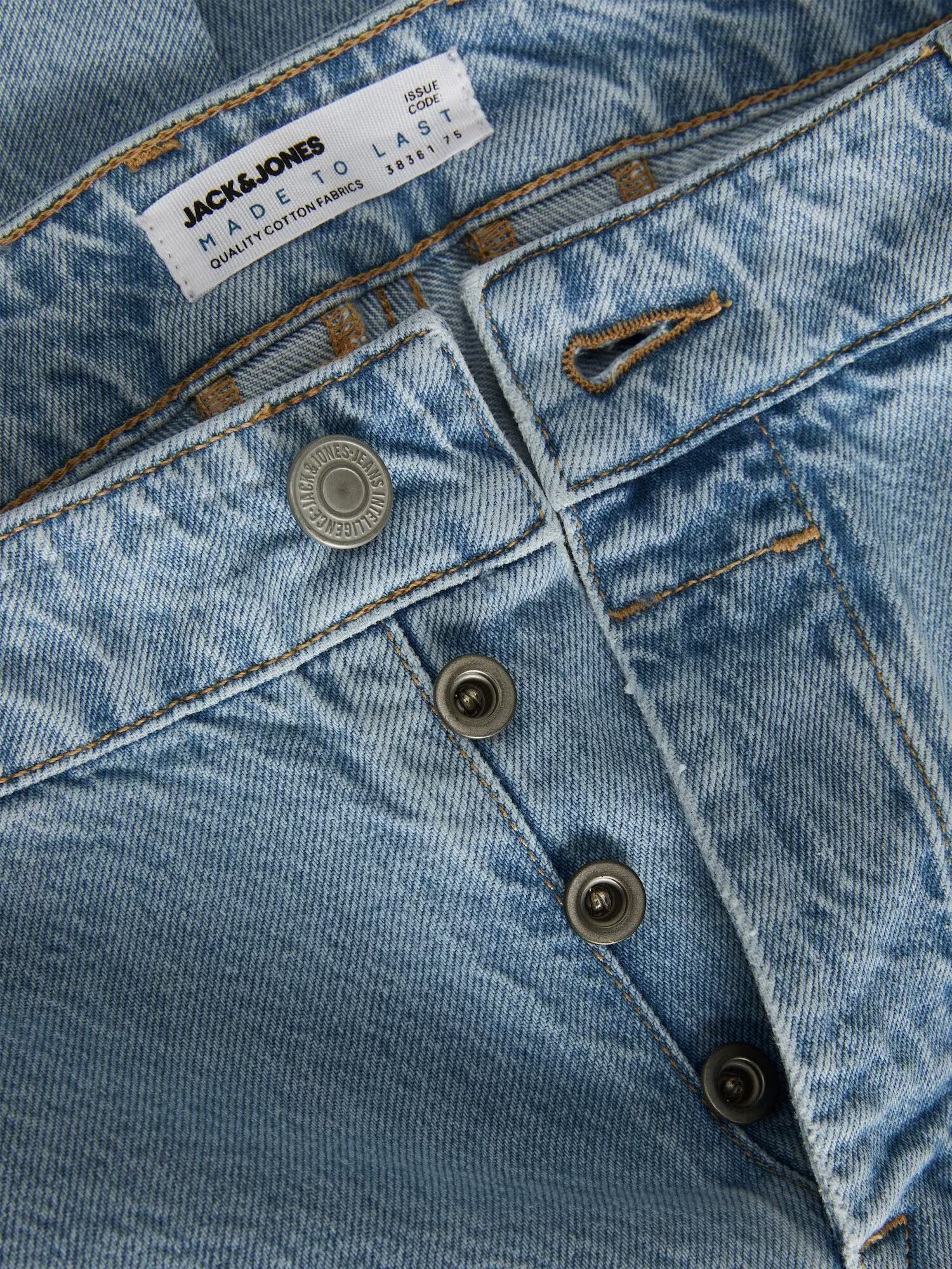 JACK & JONES Kargo kavbojke 'Eddie' moder denim - Pepit.si