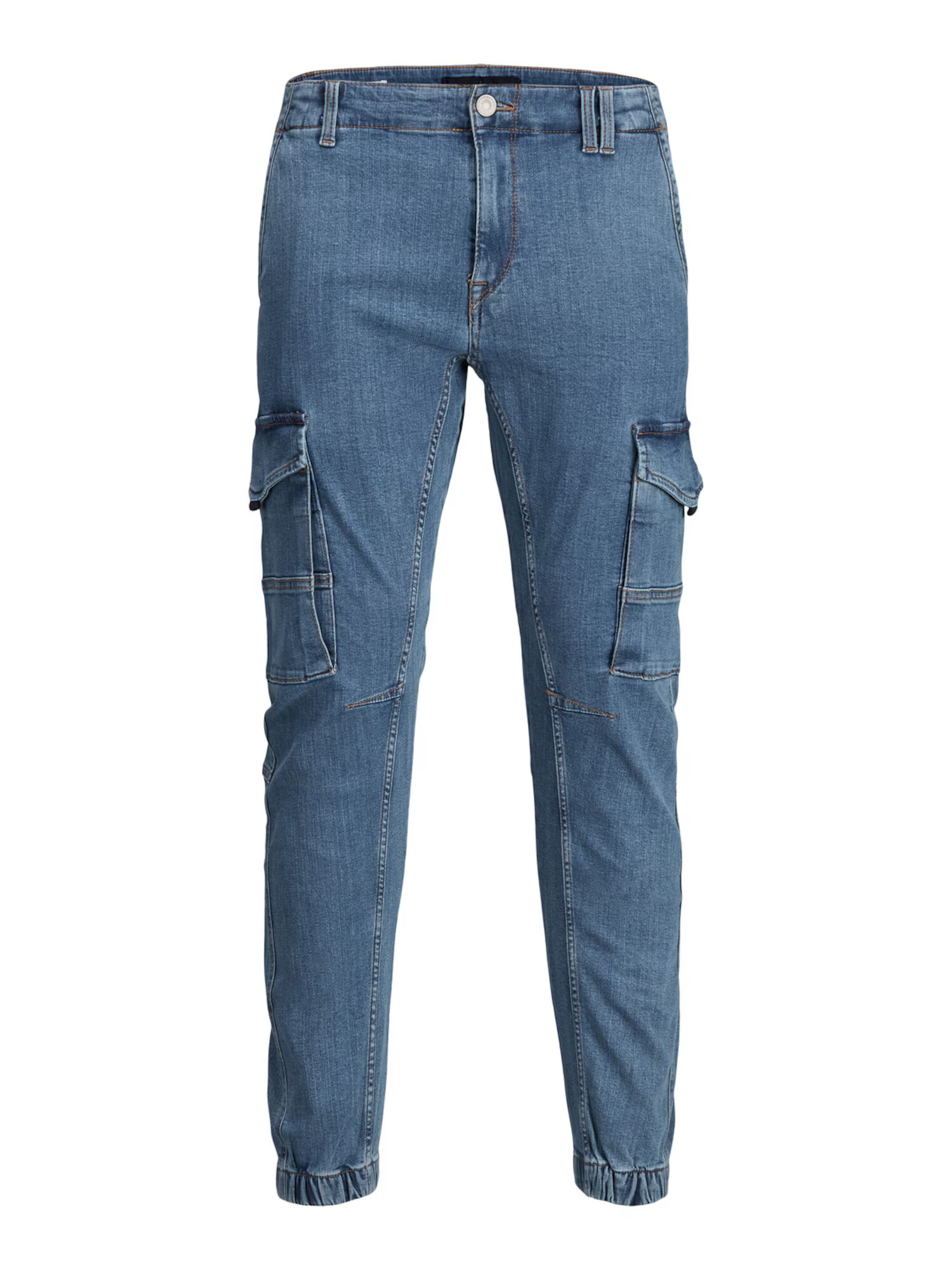 JACK & JONES Kargo kavbojke 'Paul' moder denim - Pepit.si