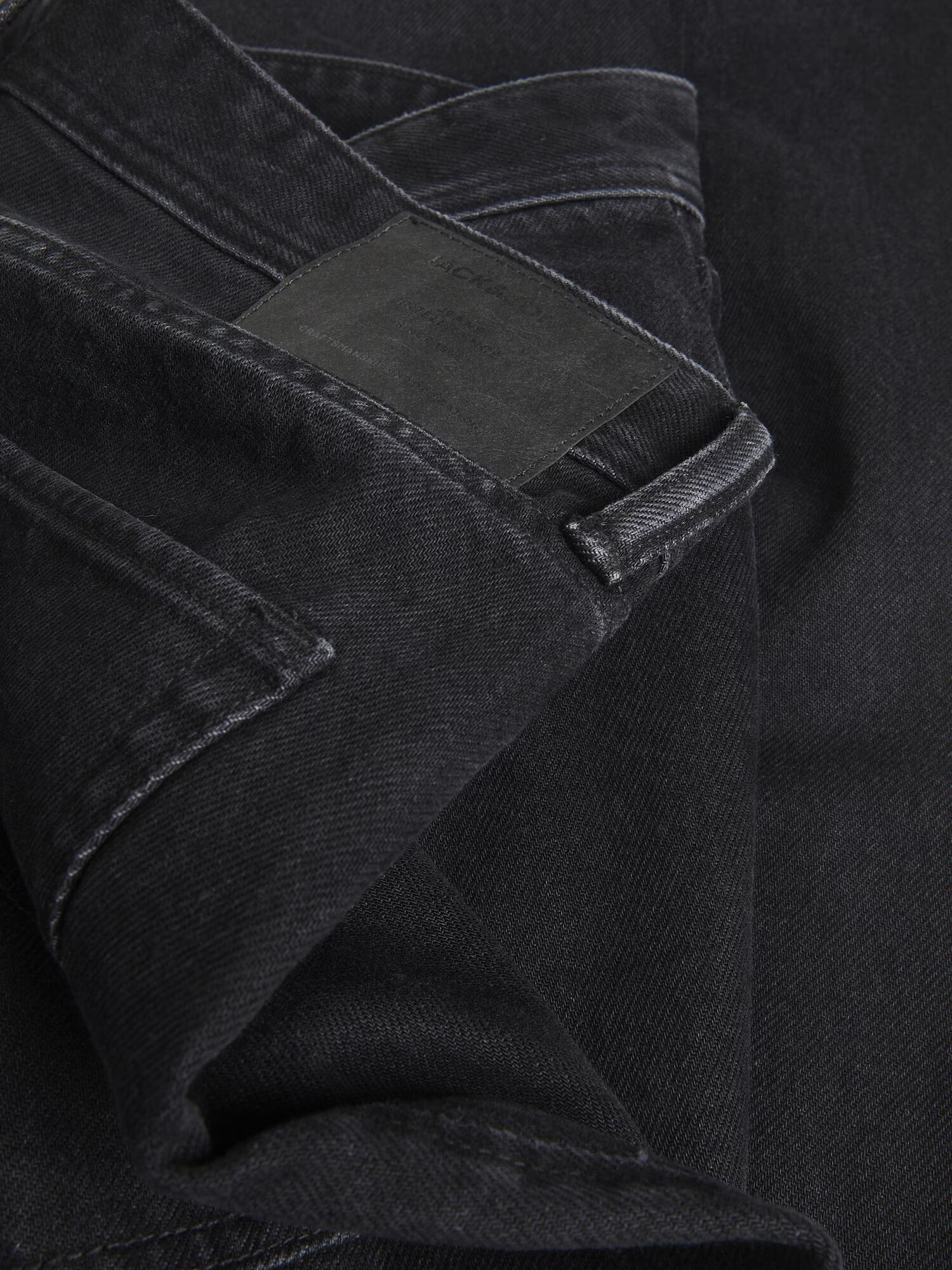 JACK & JONES Kavbojke 'Alex' črn denim - Pepit.si