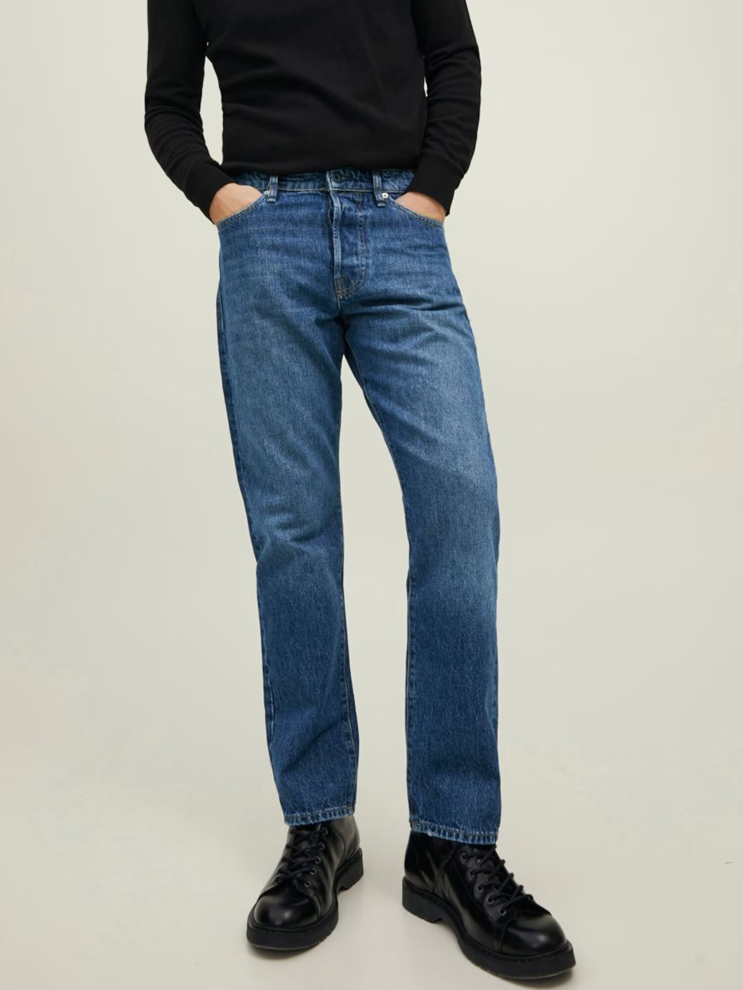 JACK & JONES Kavbojke 'Chris Cooper' moder denim - Pepit.si