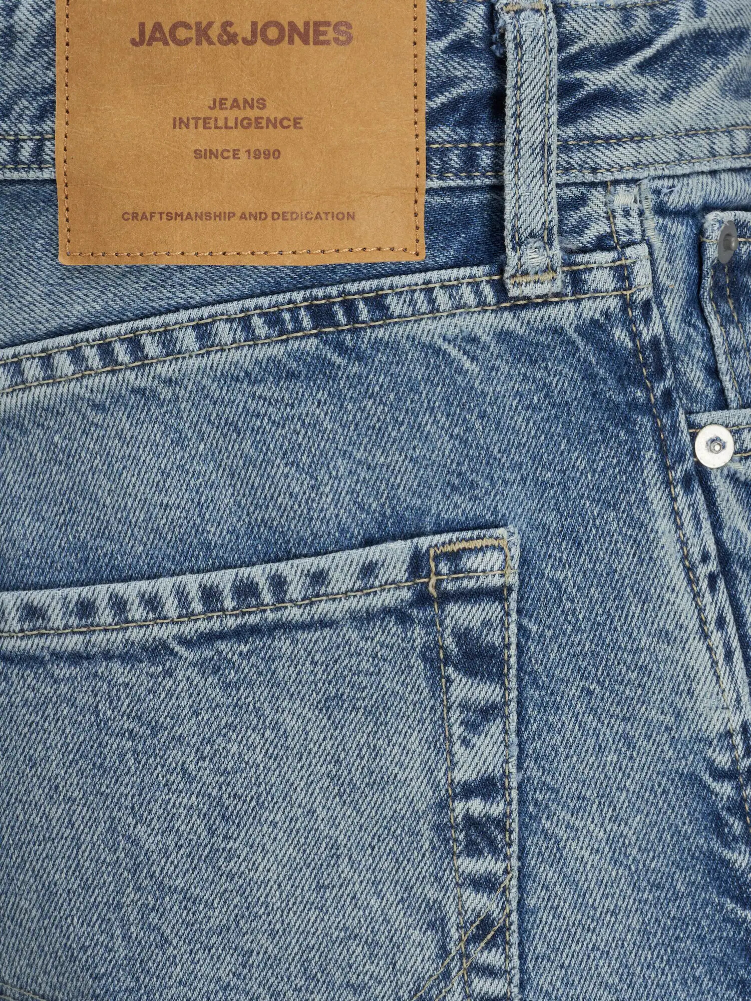 JACK & JONES Kavbojke 'Chris' moder denim - Pepit.si