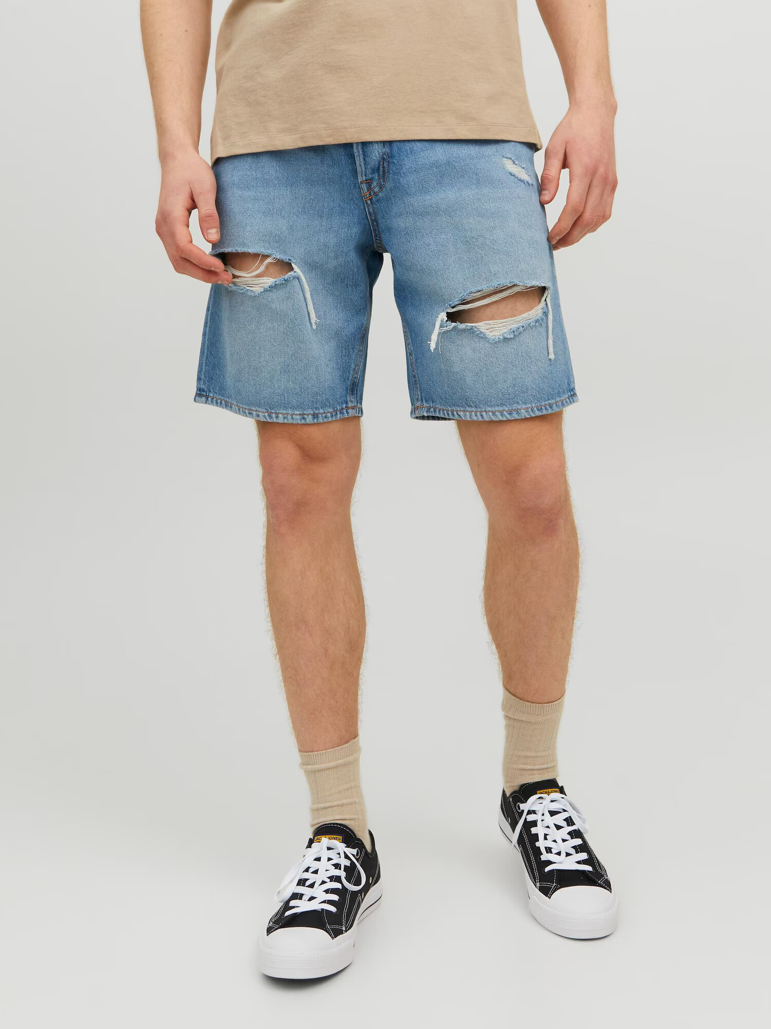 JACK & JONES Kavbojke 'Chris' moder denim - Pepit.si