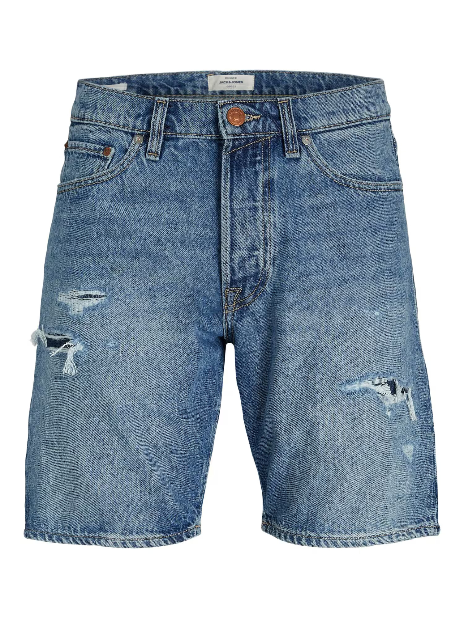 JACK & JONES Kavbojke 'CHRIS' moder denim - Pepit.si