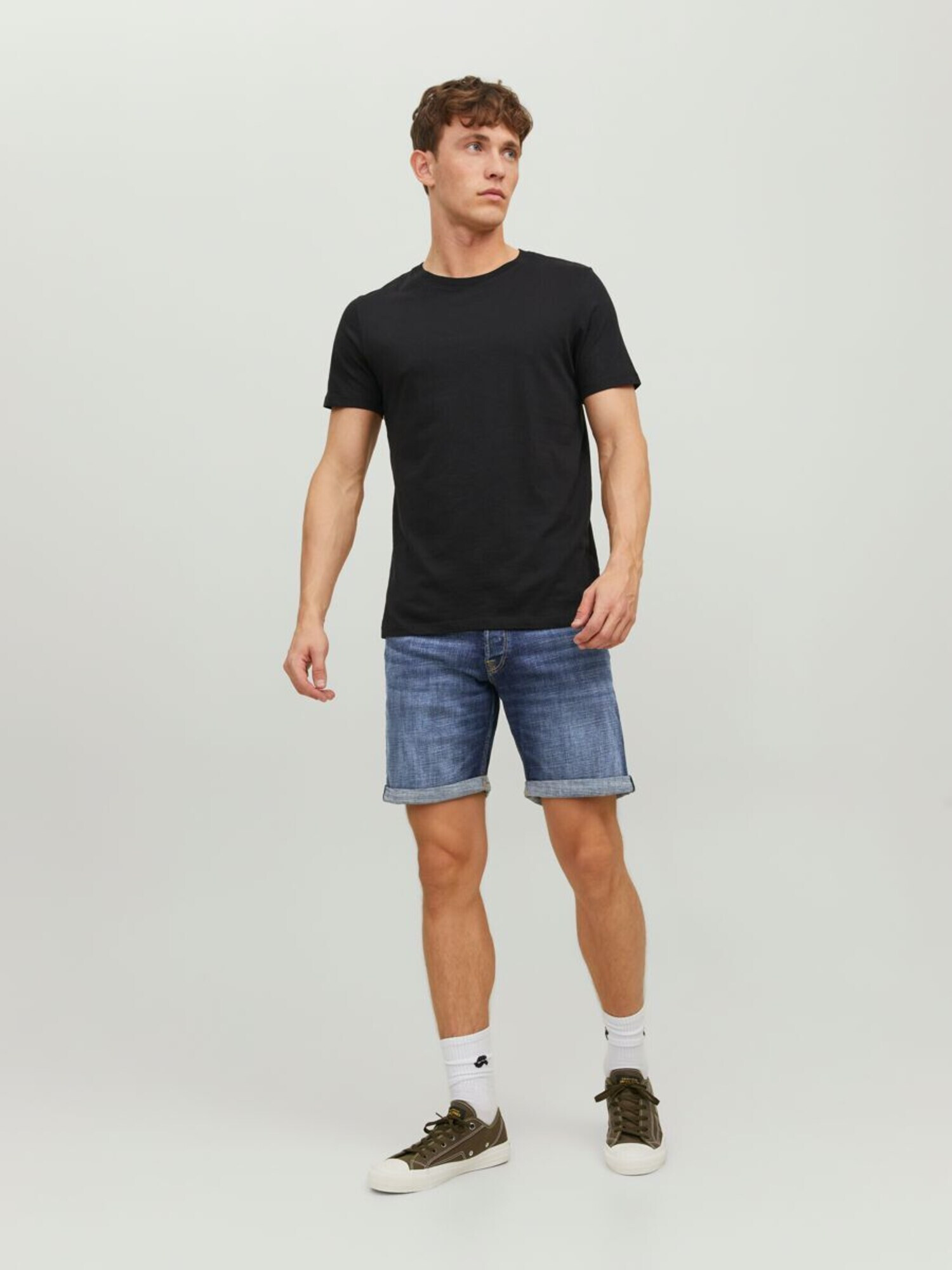 JACK & JONES Kavbojke 'CHRIS WOOD' moder denim - Pepit.si