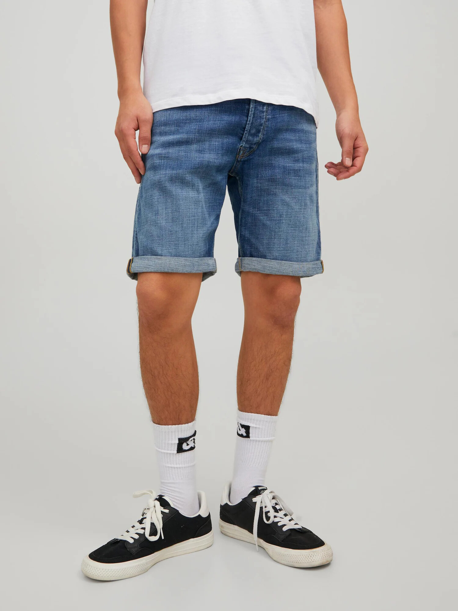 JACK & JONES Kavbojke 'Chris Wood' moder denim - Pepit.si