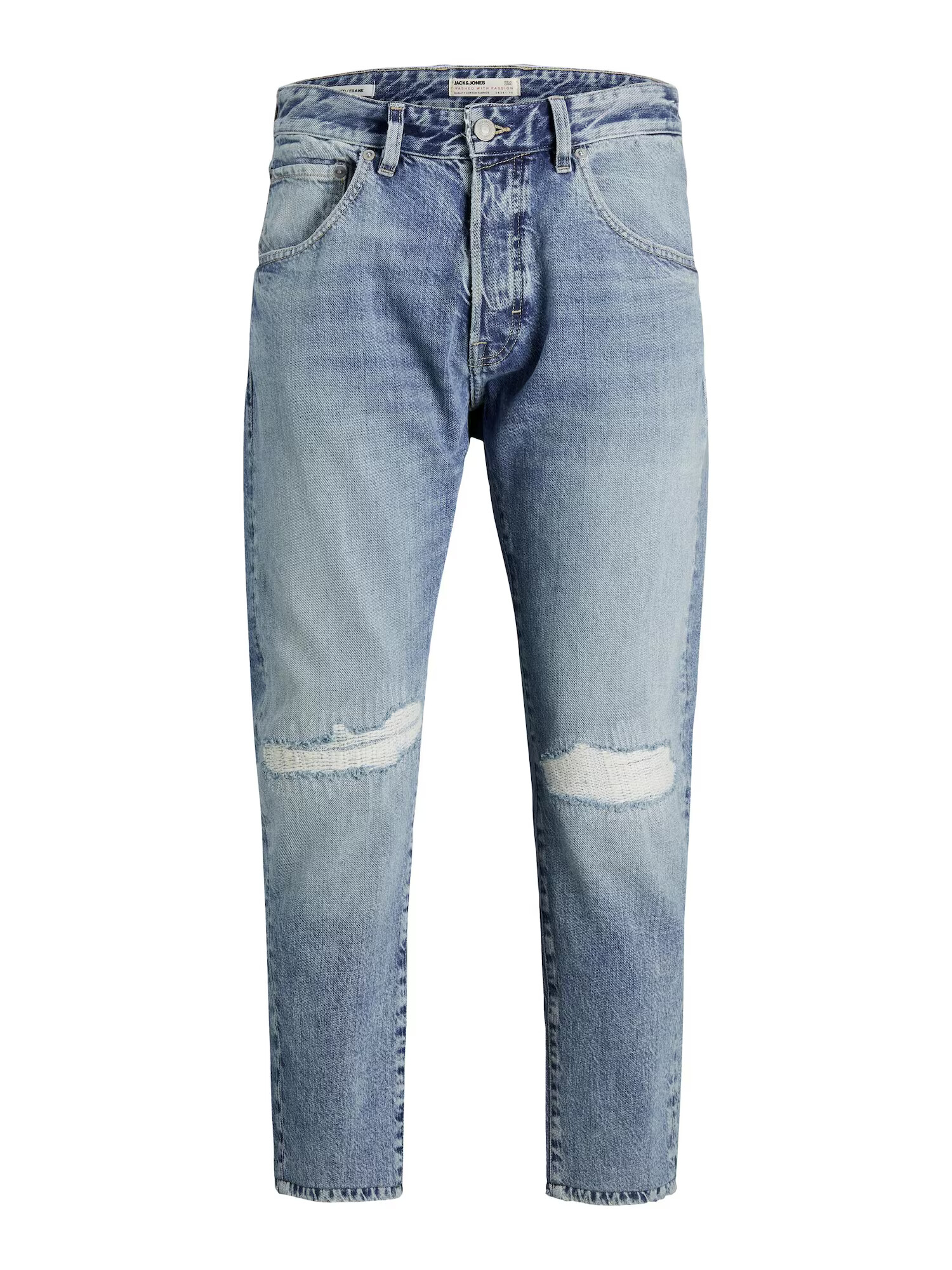 JACK & JONES Kavbojke 'Frank Leen' moder denim - Pepit.si