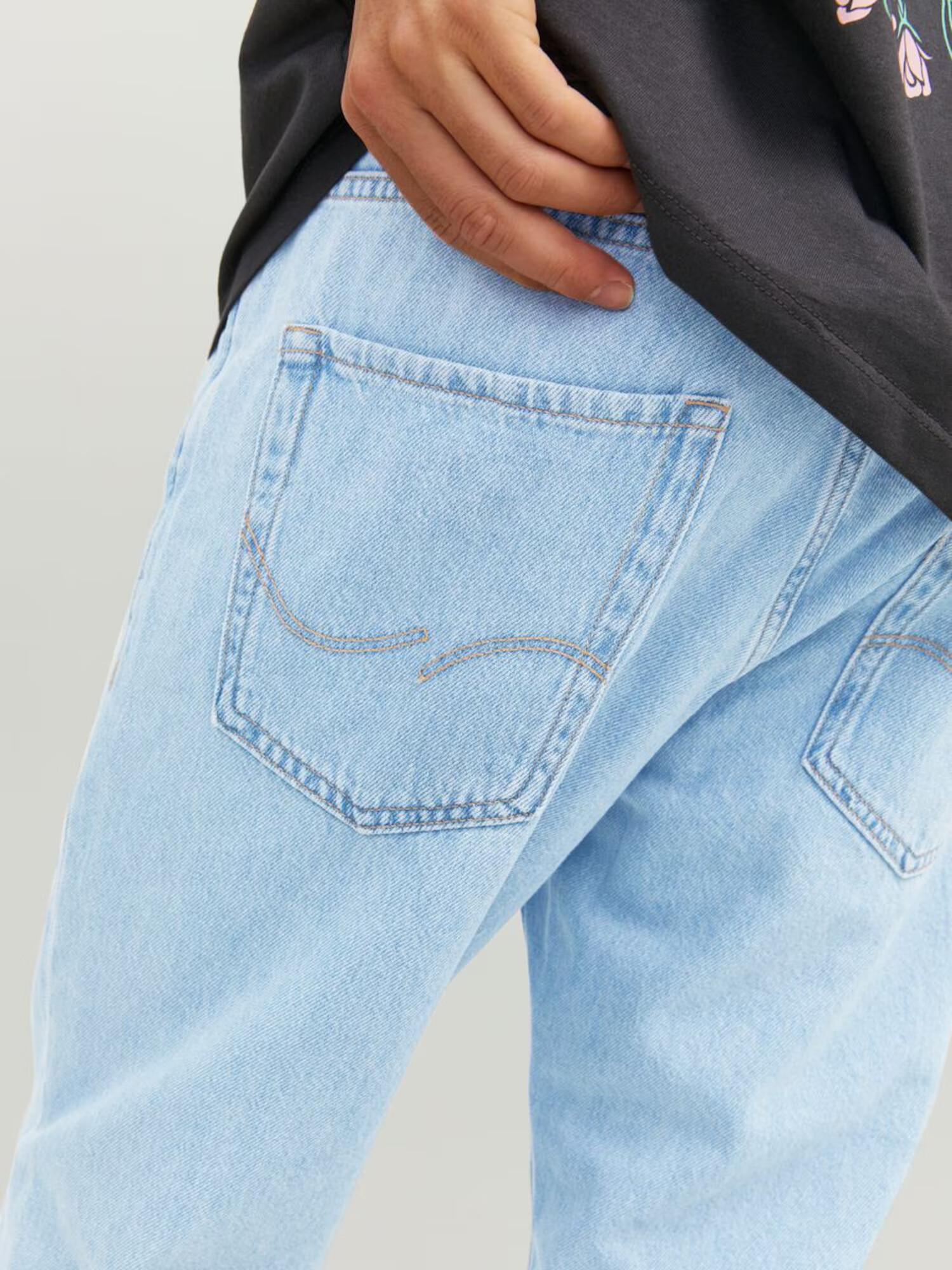 JACK & JONES Kavbojke 'Frank' moder denim - Pepit.si