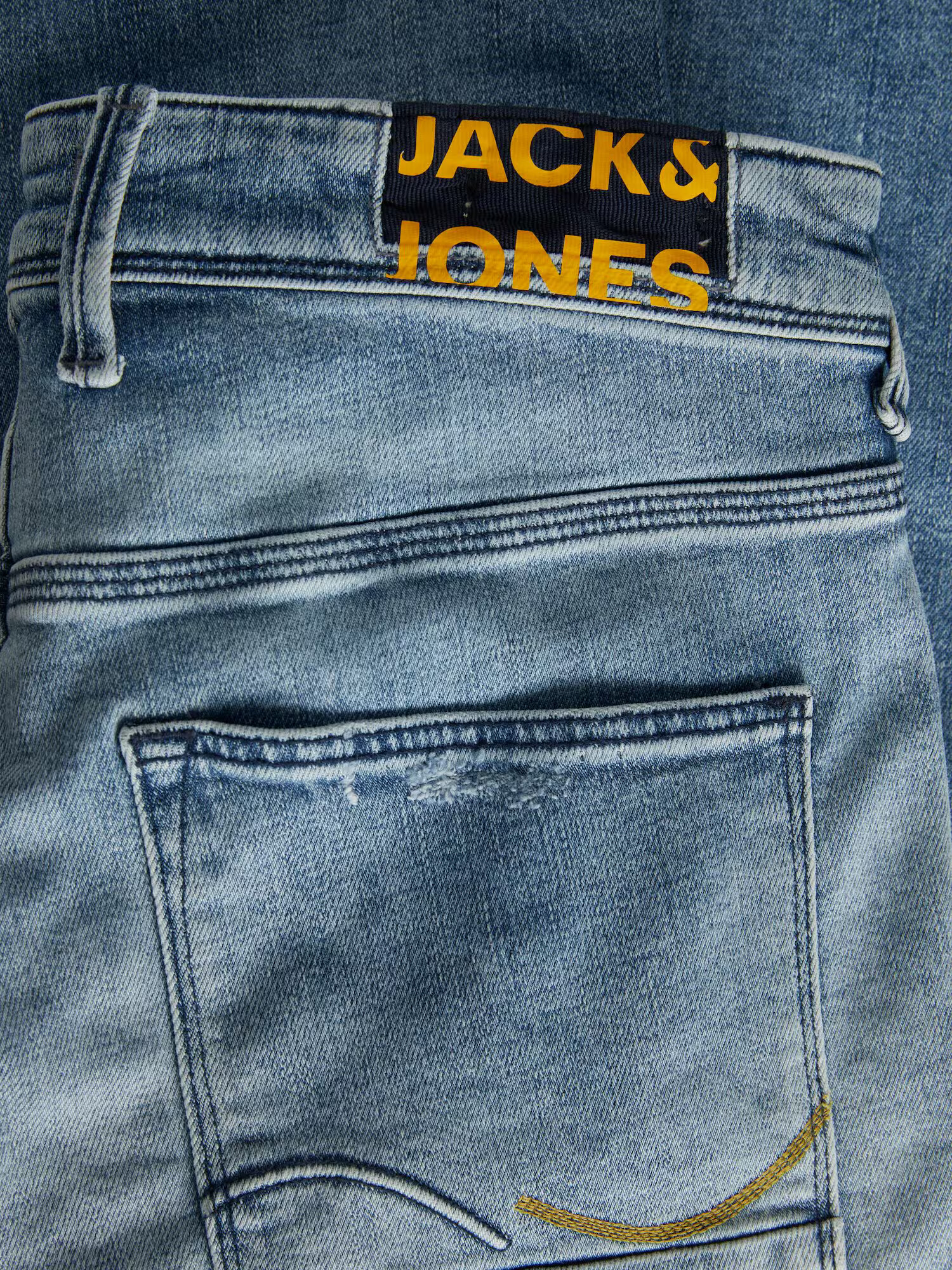 JACK & JONES Kavbojke 'Glenn' moder denim - Pepit.si