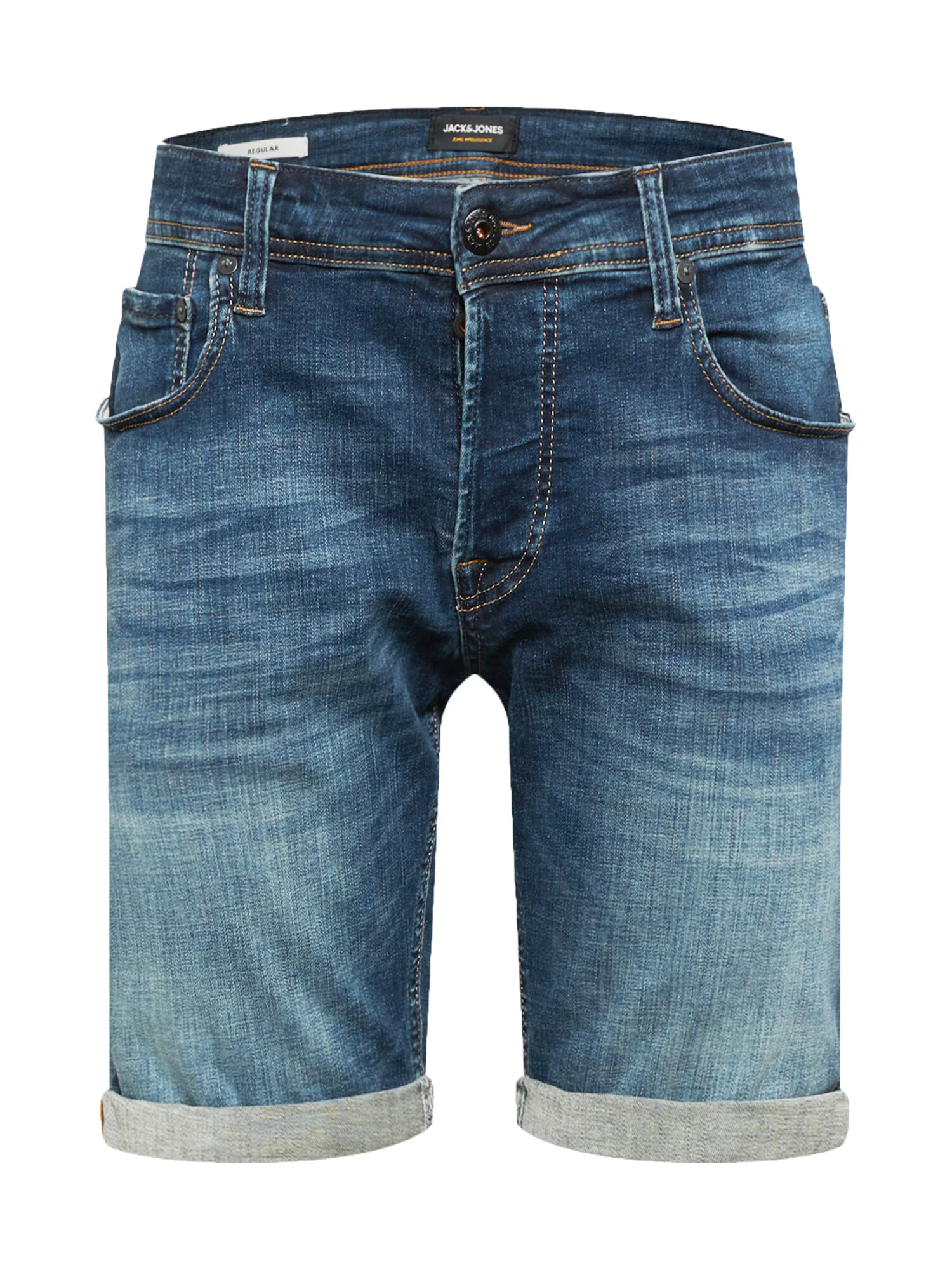 JACK & JONES Kavbojke moder denim - Pepit.si