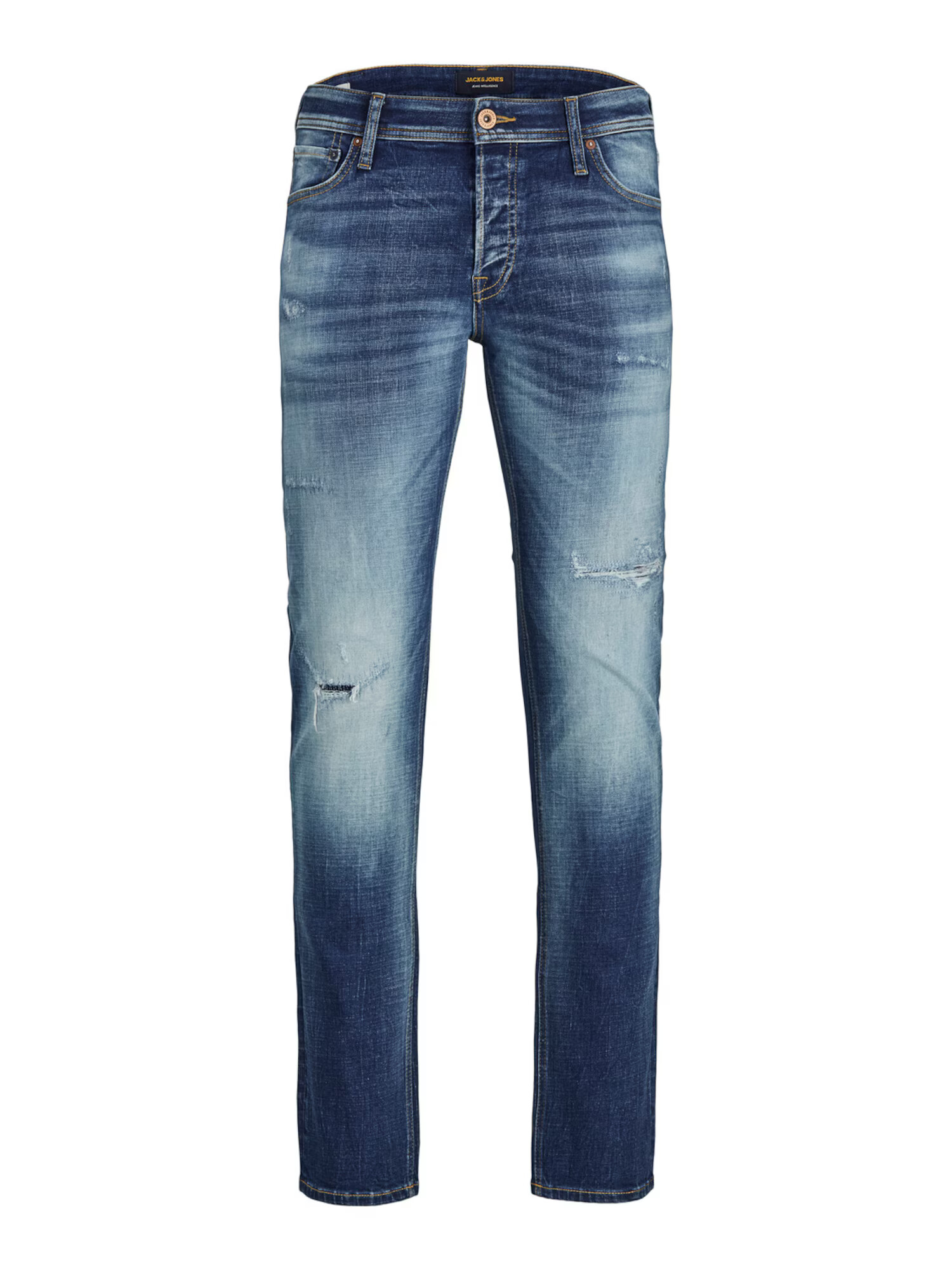 JACK & JONES Kavbojke moder denim - Pepit.si