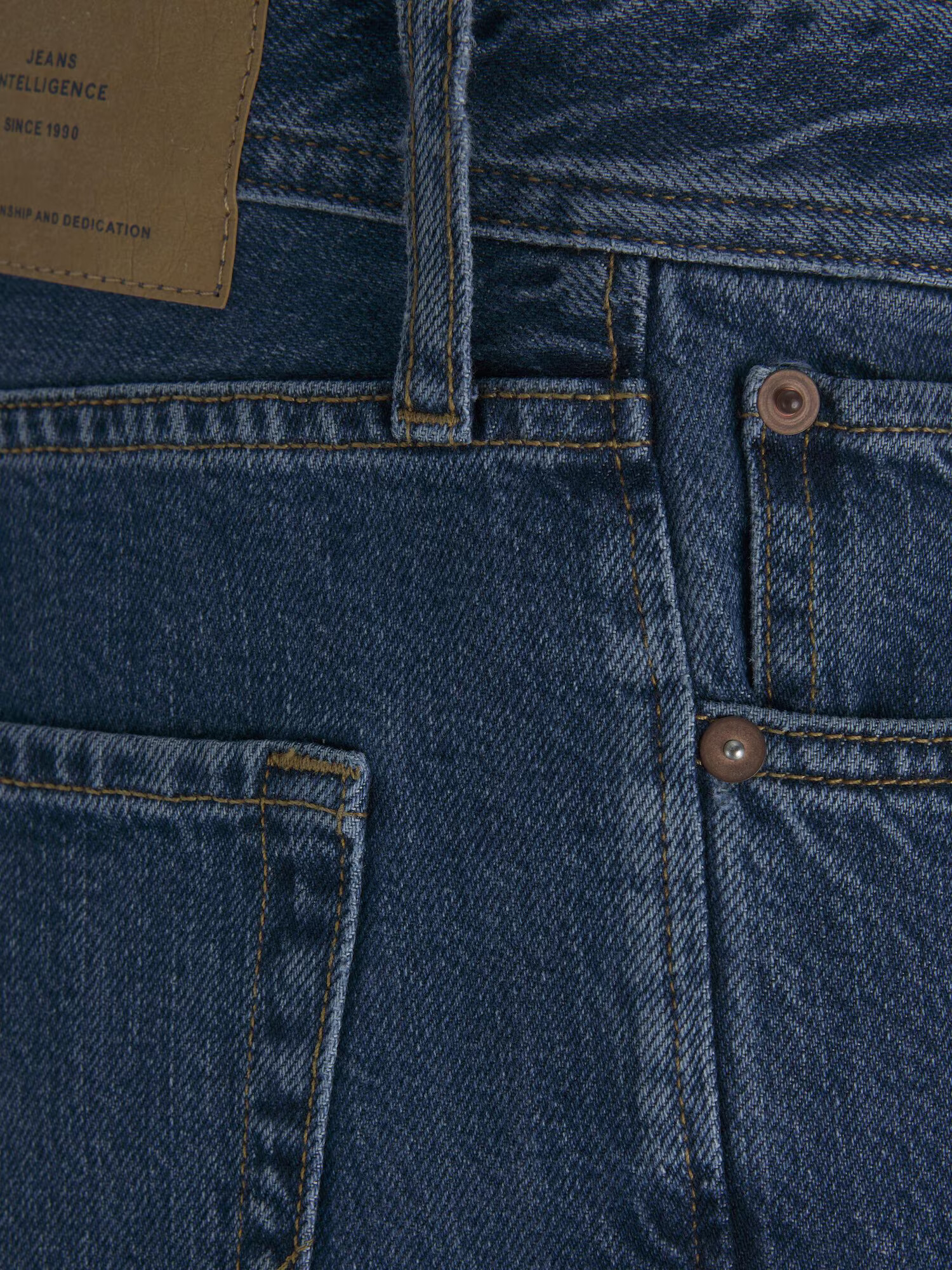 JACK & JONES Kavbojke moder denim - Pepit.si