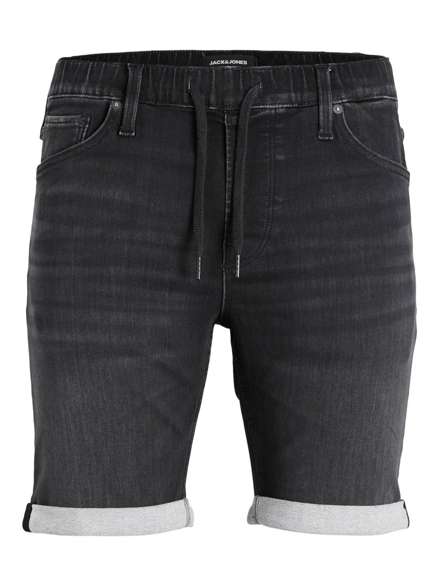 JACK & JONES Kavbojke 'Ric' črn denim - Pepit.si