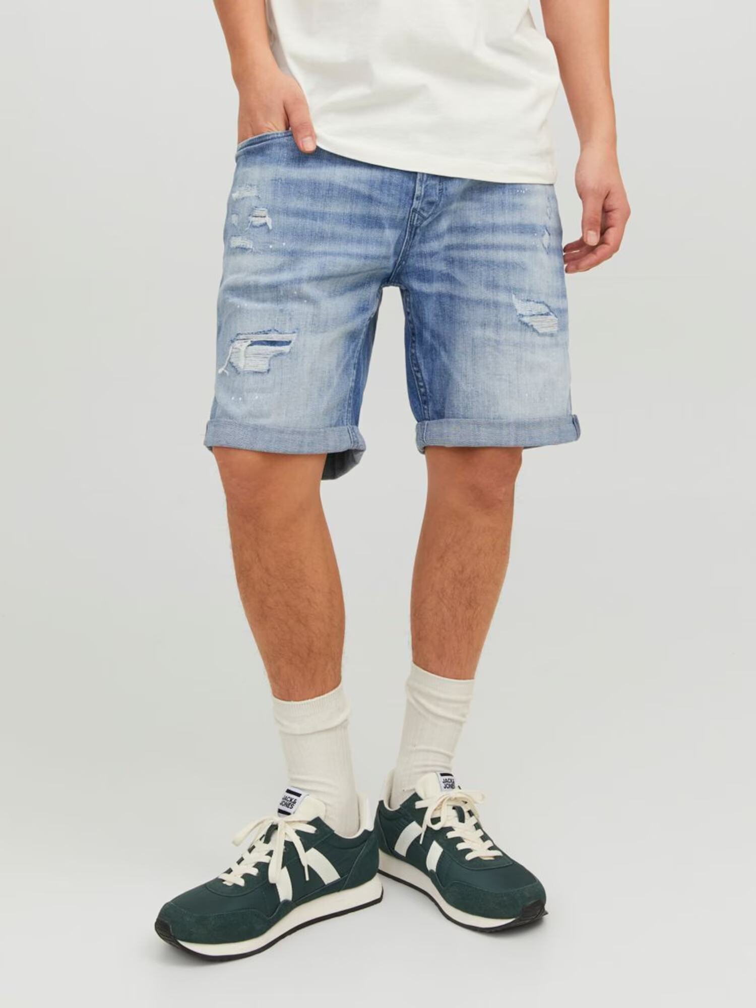 JACK & JONES Kavbojke 'Rick Blair' moder denim - Pepit.si