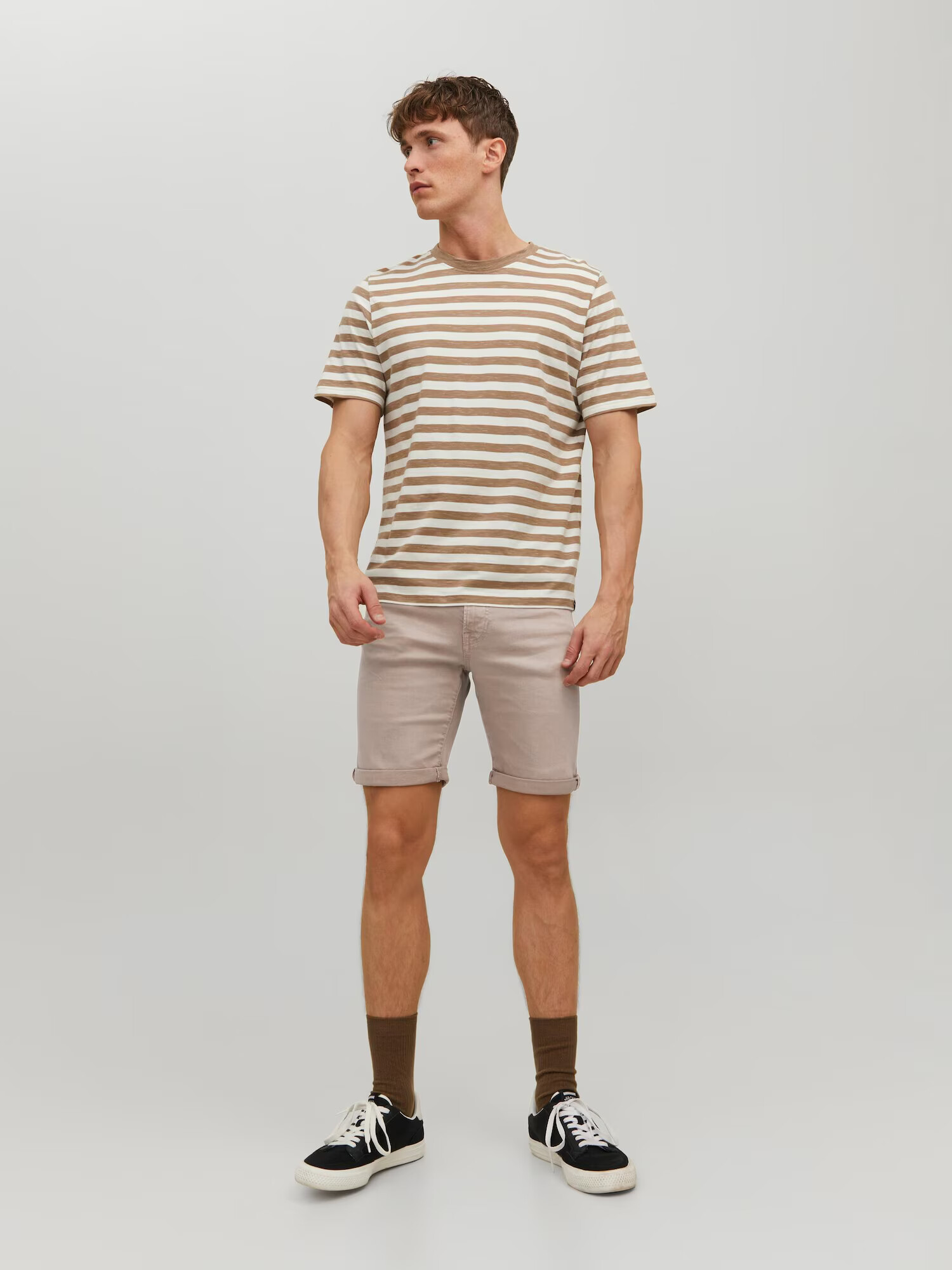 JACK & JONES Kavbojke 'RICK' chamois - Pepit.si