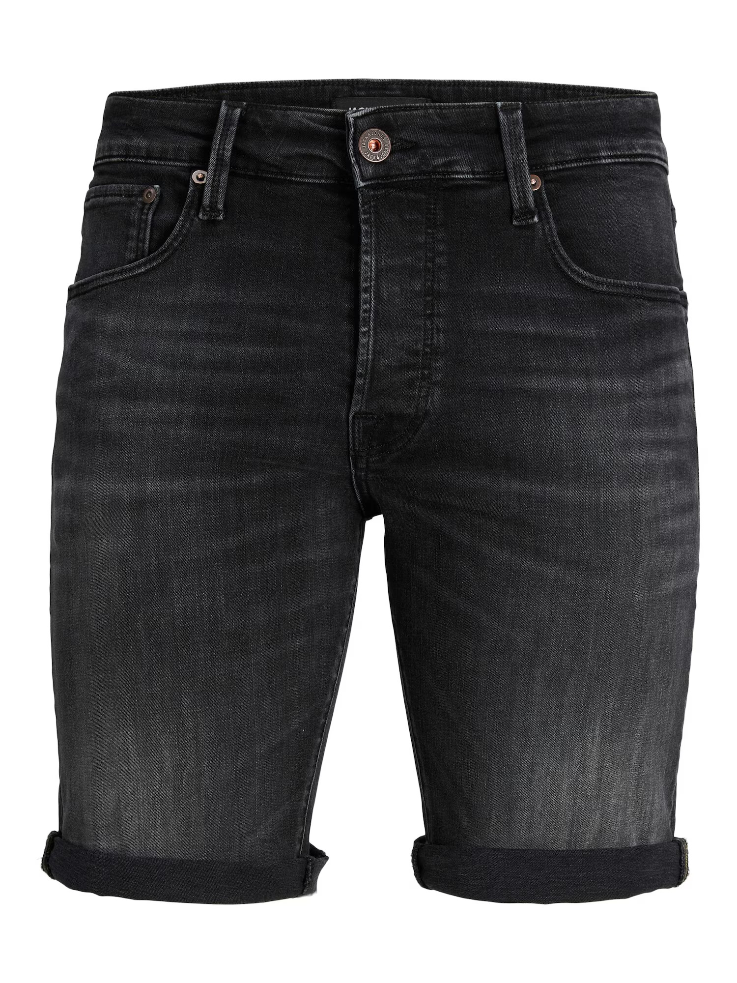 JACK & JONES Kavbojke 'Rick' črn denim - Pepit.si