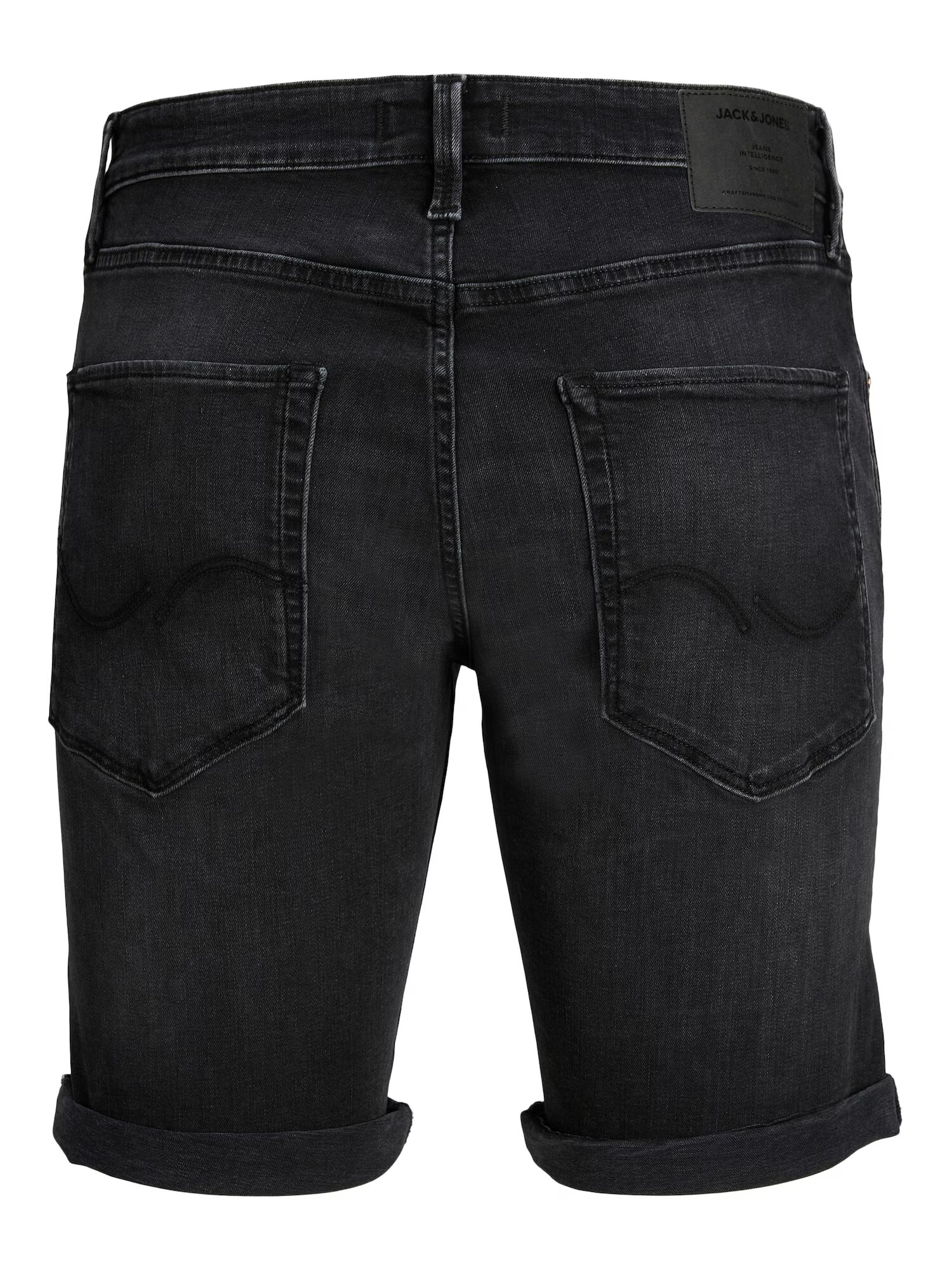 JACK & JONES Kavbojke 'Rick' črn denim - Pepit.si