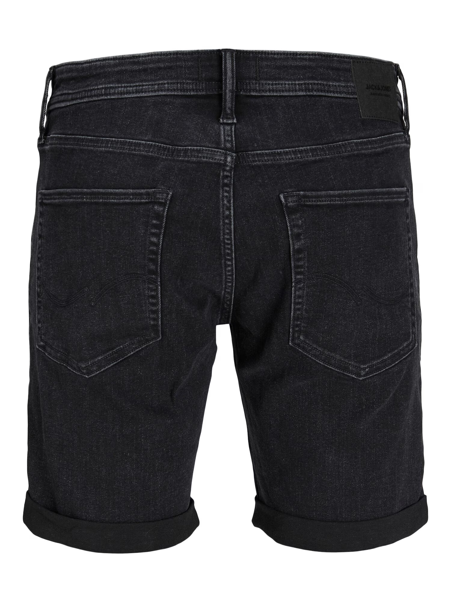 JACK & JONES Kavbojke 'Rick' črn denim - Pepit.si