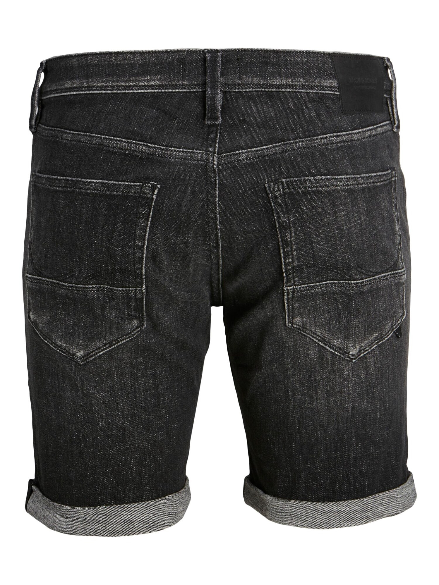 JACK & JONES Kavbojke 'Rick Fox' črn denim - Pepit.si