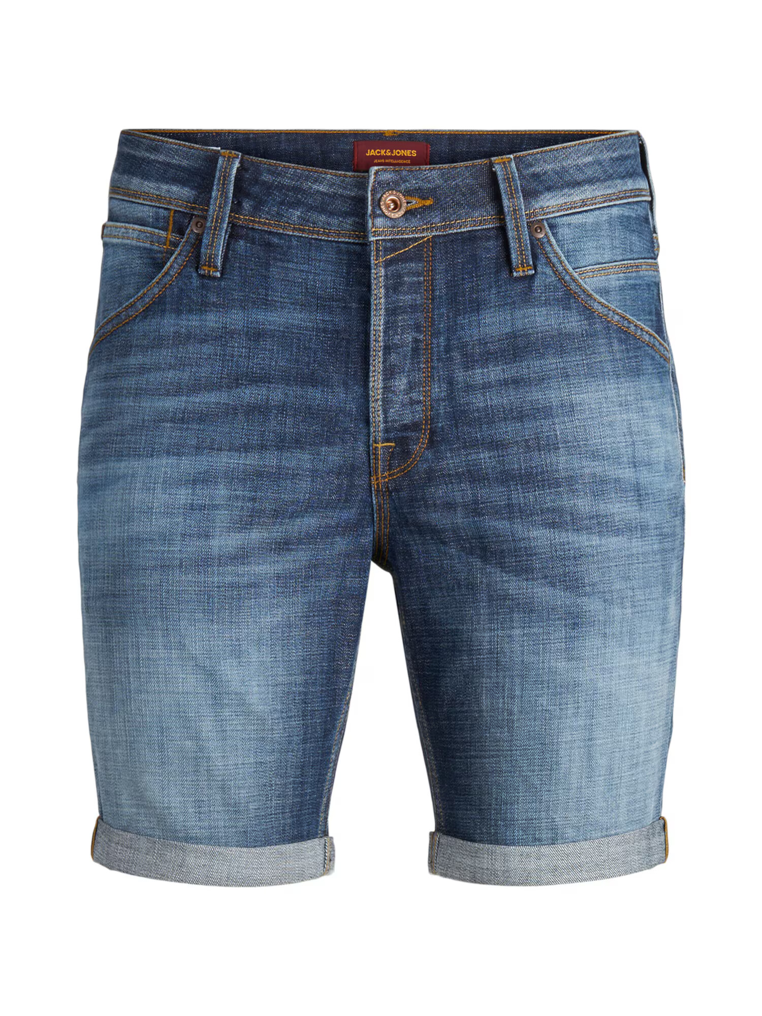 JACK & JONES Kavbojke 'Rick Fox' moder denim - Pepit.si