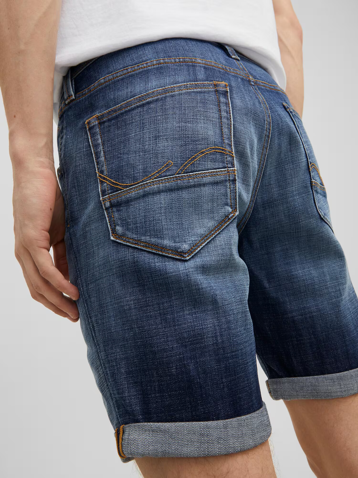 JACK & JONES Kavbojke 'Rick Fox' moder denim - Pepit.si