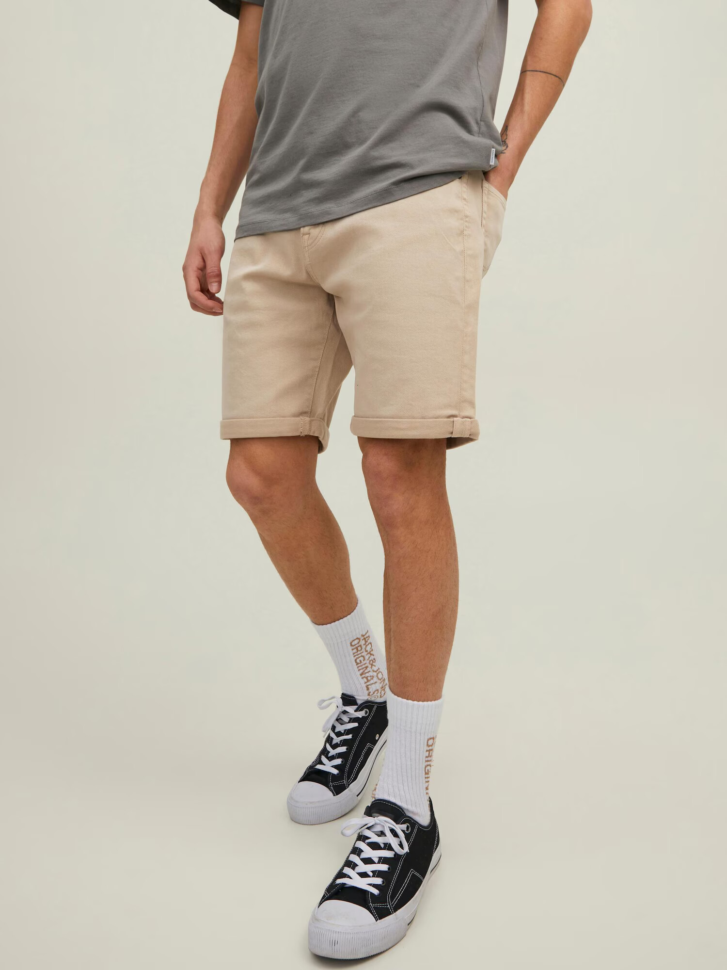 JACK & JONES Kavbojke 'Rick' kit - Pepit.si