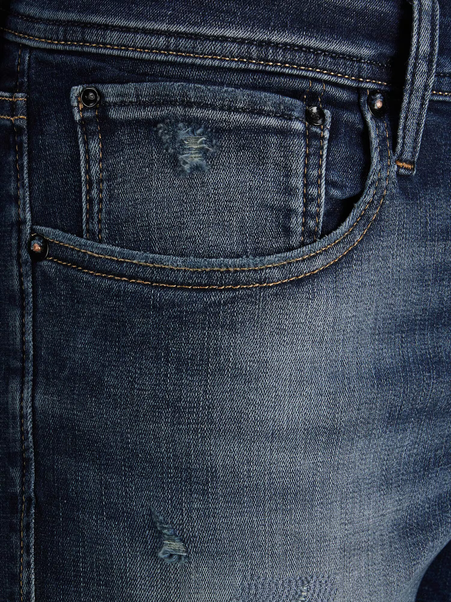 JACK & JONES Kavbojke 'RICK' moder denim - Pepit.si