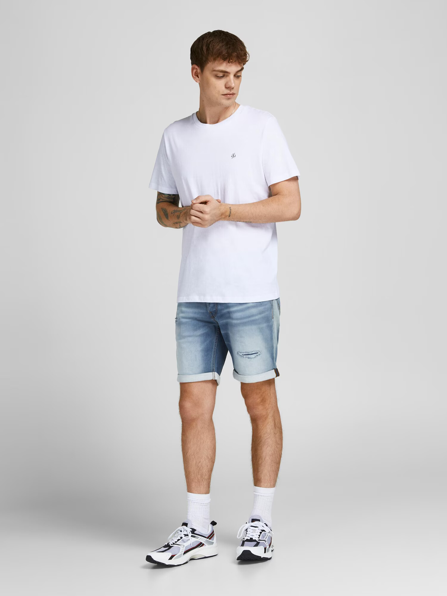 JACK & JONES Kavbojke 'Rick' moder denim - Pepit.si