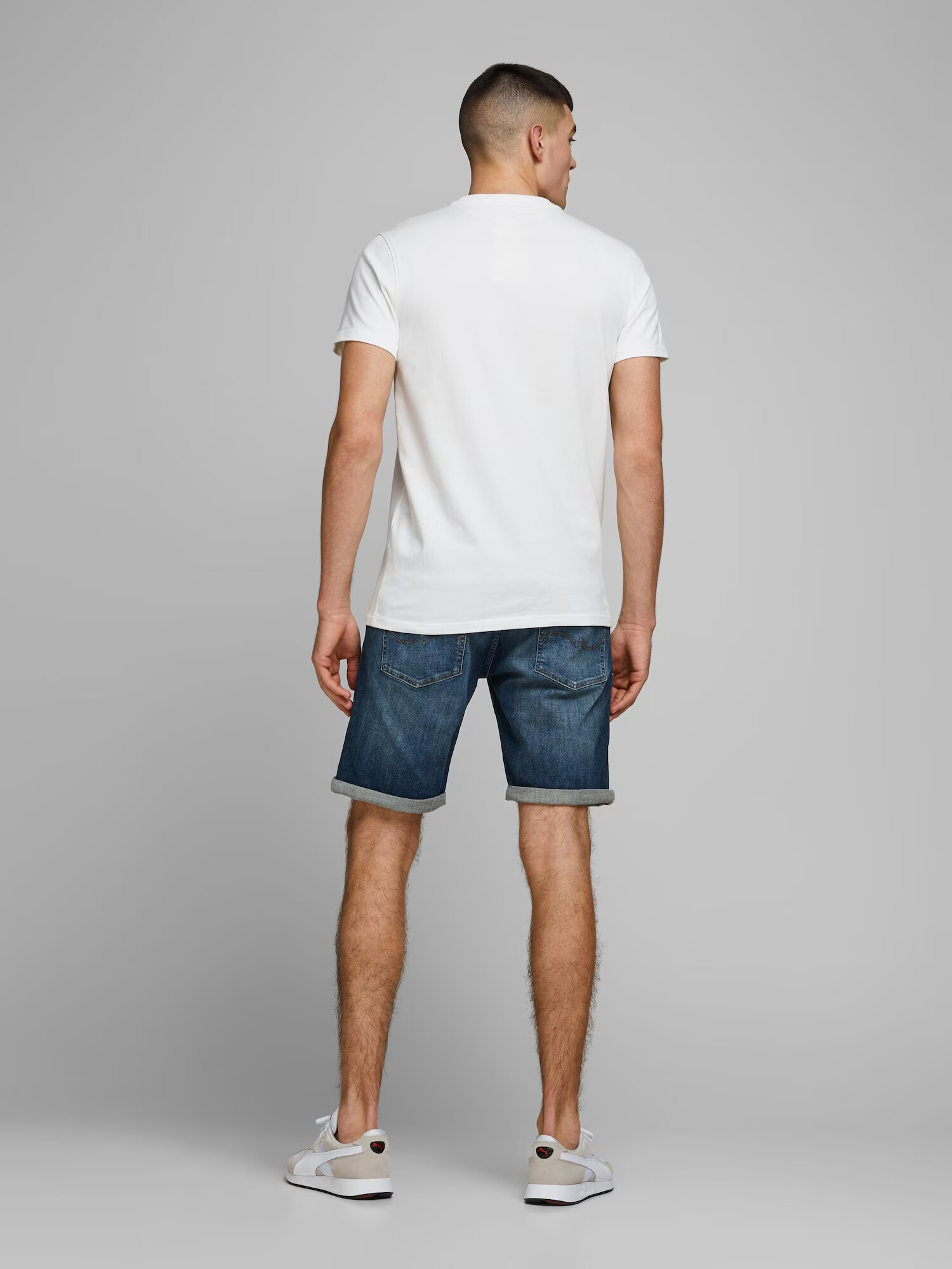 JACK & JONES Kavbojke 'Rick' moder denim - Pepit.si