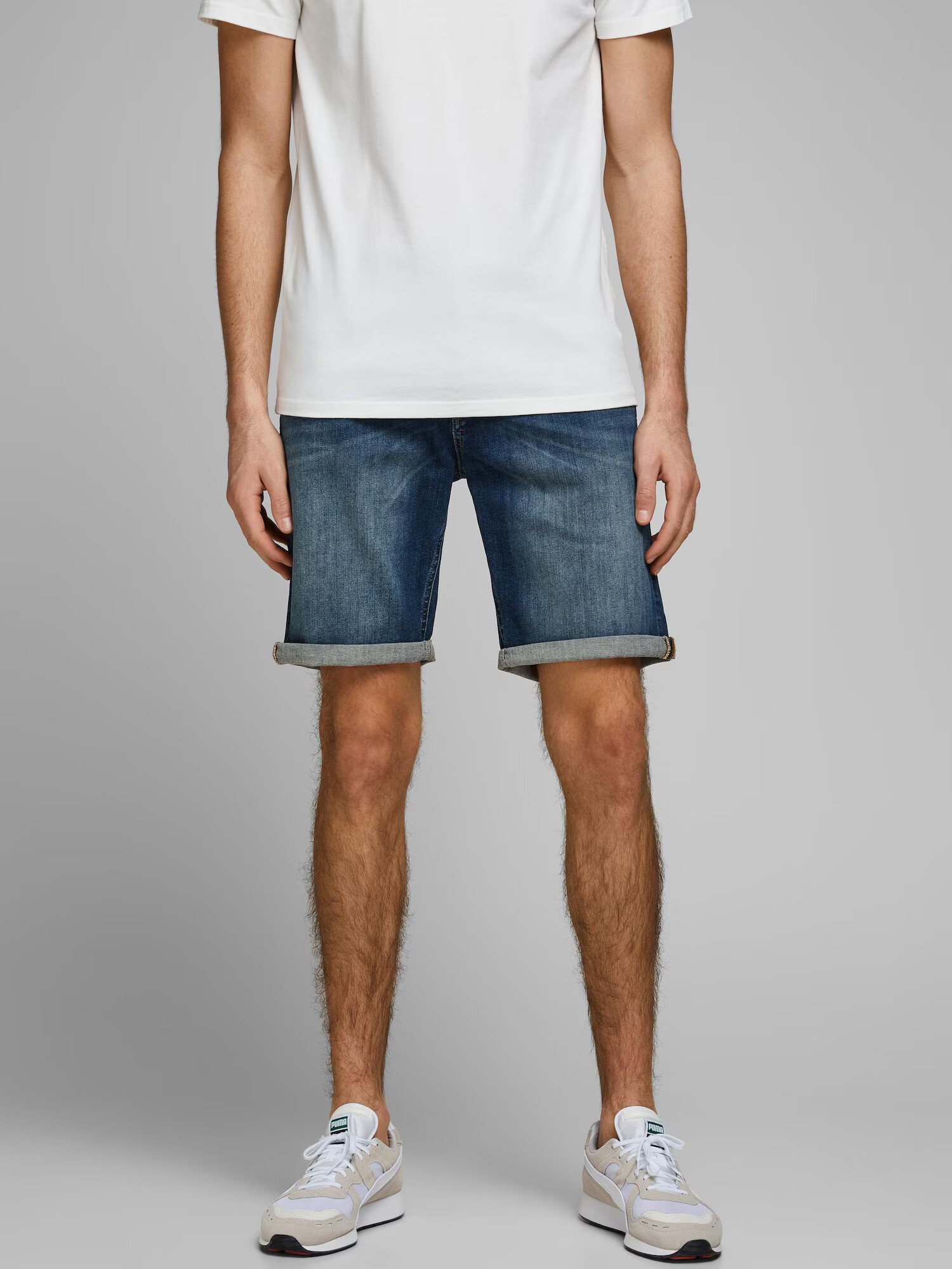 JACK & JONES Kavbojke 'Rick' moder denim - Pepit.si