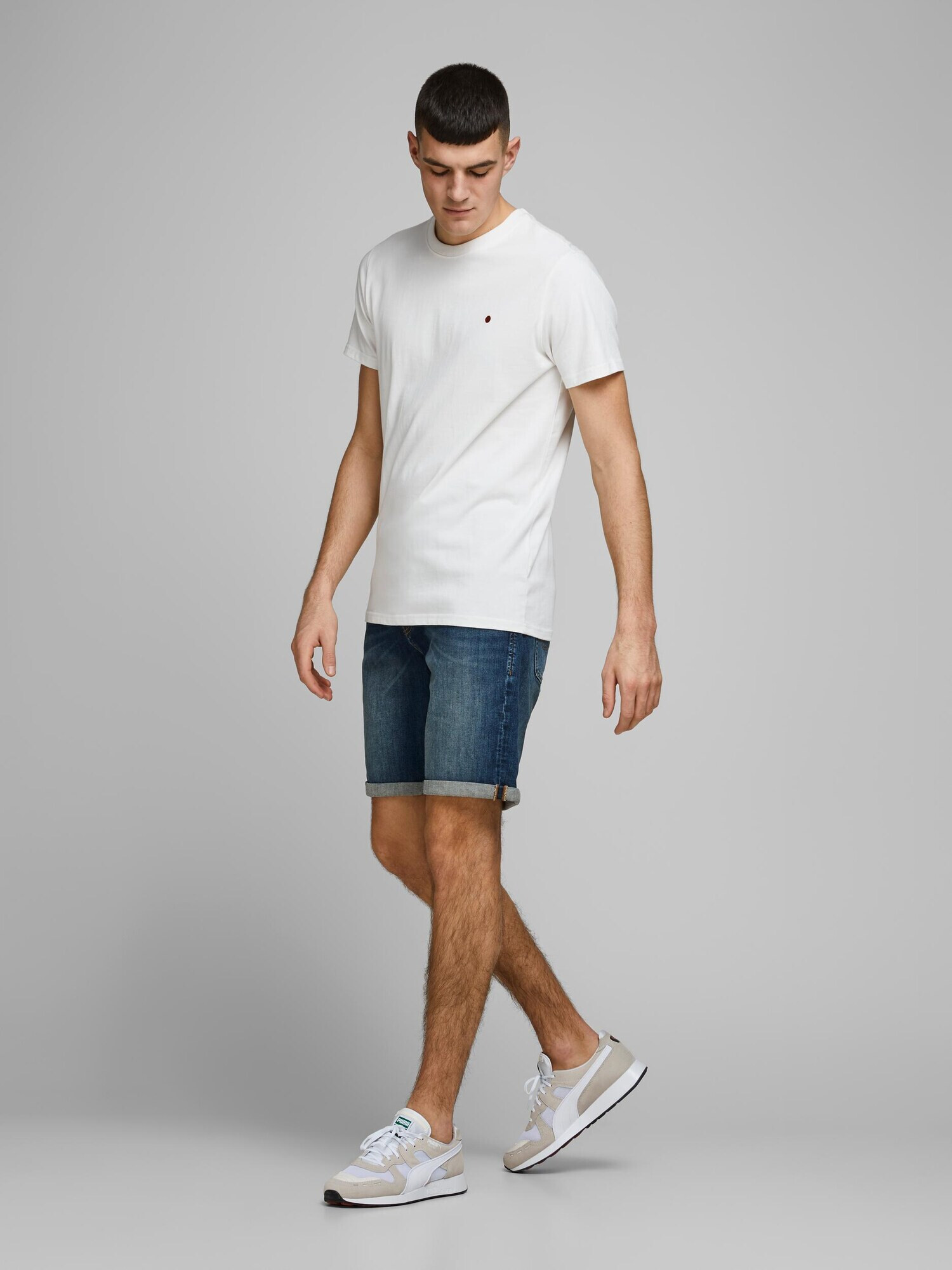 JACK & JONES Kavbojke 'Rick' moder denim - Pepit.si