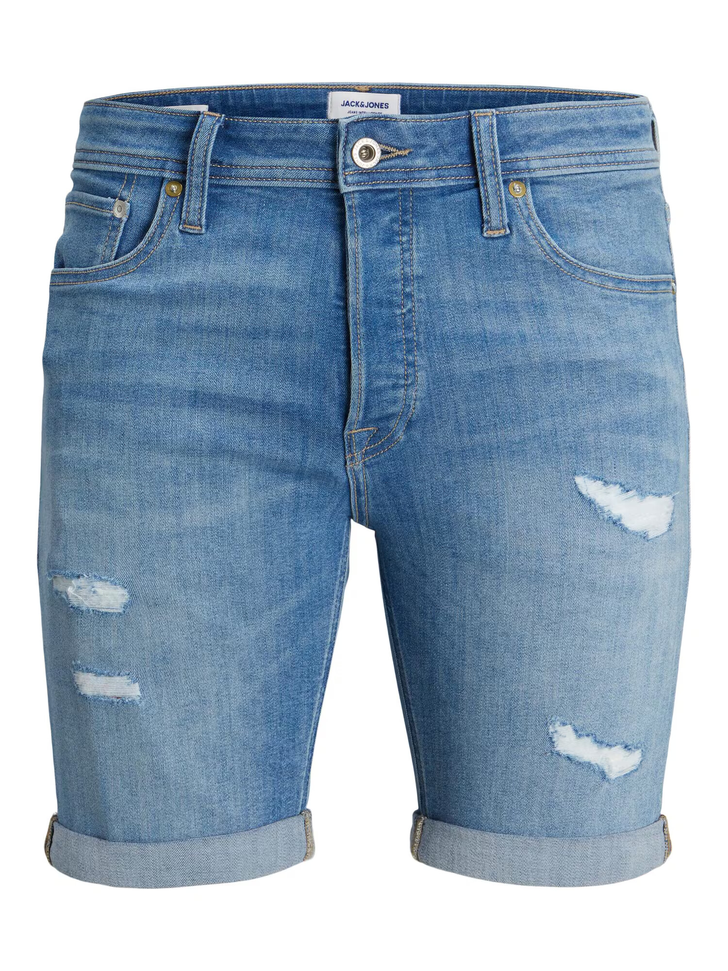 JACK & JONES Kavbojke 'RICK' moder denim - Pepit.si