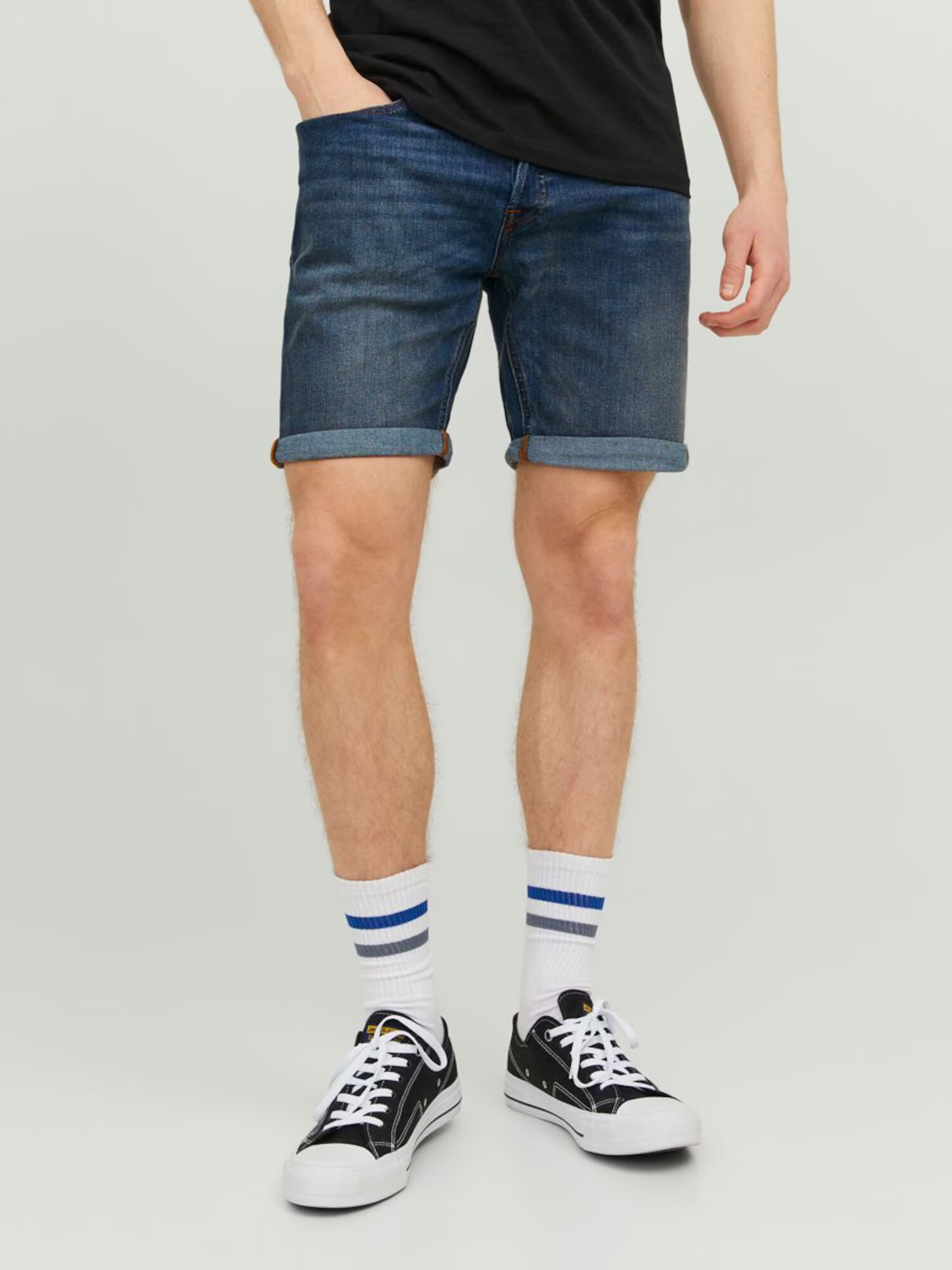 JACK & JONES Kavbojke 'Rick' moder denim - Pepit.si